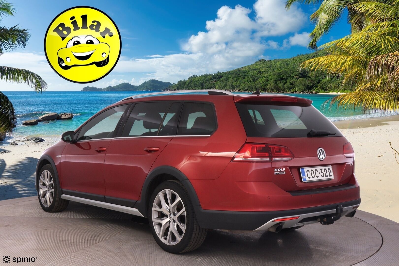 Volkswagen Golf 2016 Variant Alltrack 1,8 TSI 132 kW 4MOTION DSG - Webasto | ACC | Koukku | Tutkat | Xenon | 2x Uudet renkaat | Huoltokirja | Upea metalliväri | Tarkasti huollettu |