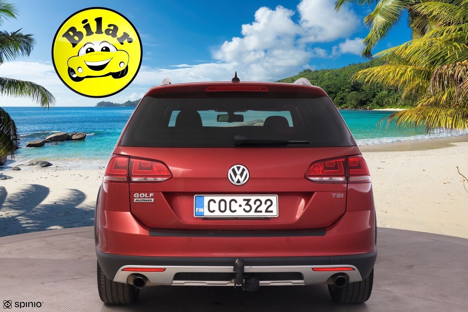 Volkswagen Golf 2016 Variant Alltrack 1,8 TSI 132 kW 4MOTION DSG - Webasto | ACC | Koukku | Tutkat | Xenon | 2x Uudet renkaat | Huoltokirja | Upea metalliväri | Tarkasti huollettu |