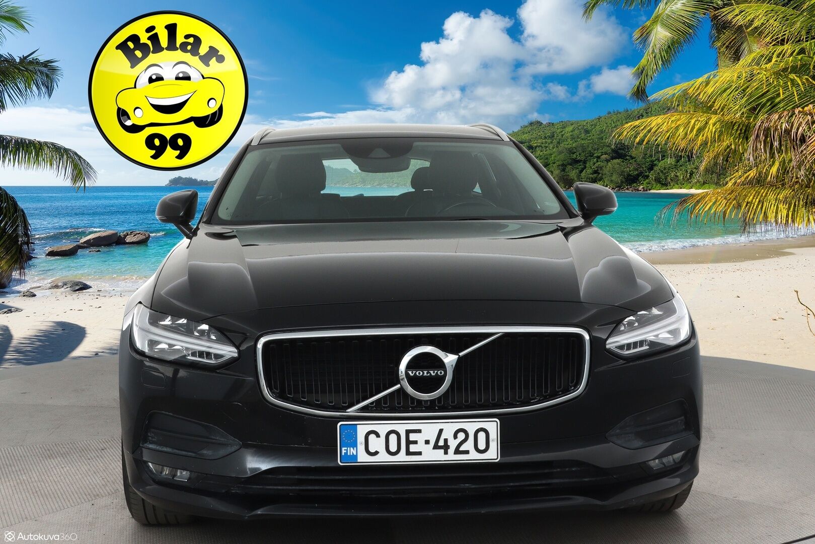 Volvo V90 2018 D4 AWD Business aut **Webasto / Adapt.vakkari / Puolinahat / KeylessGo / P.tutka** - Ilman AD-blue järjestelmää! / Full-Led / 