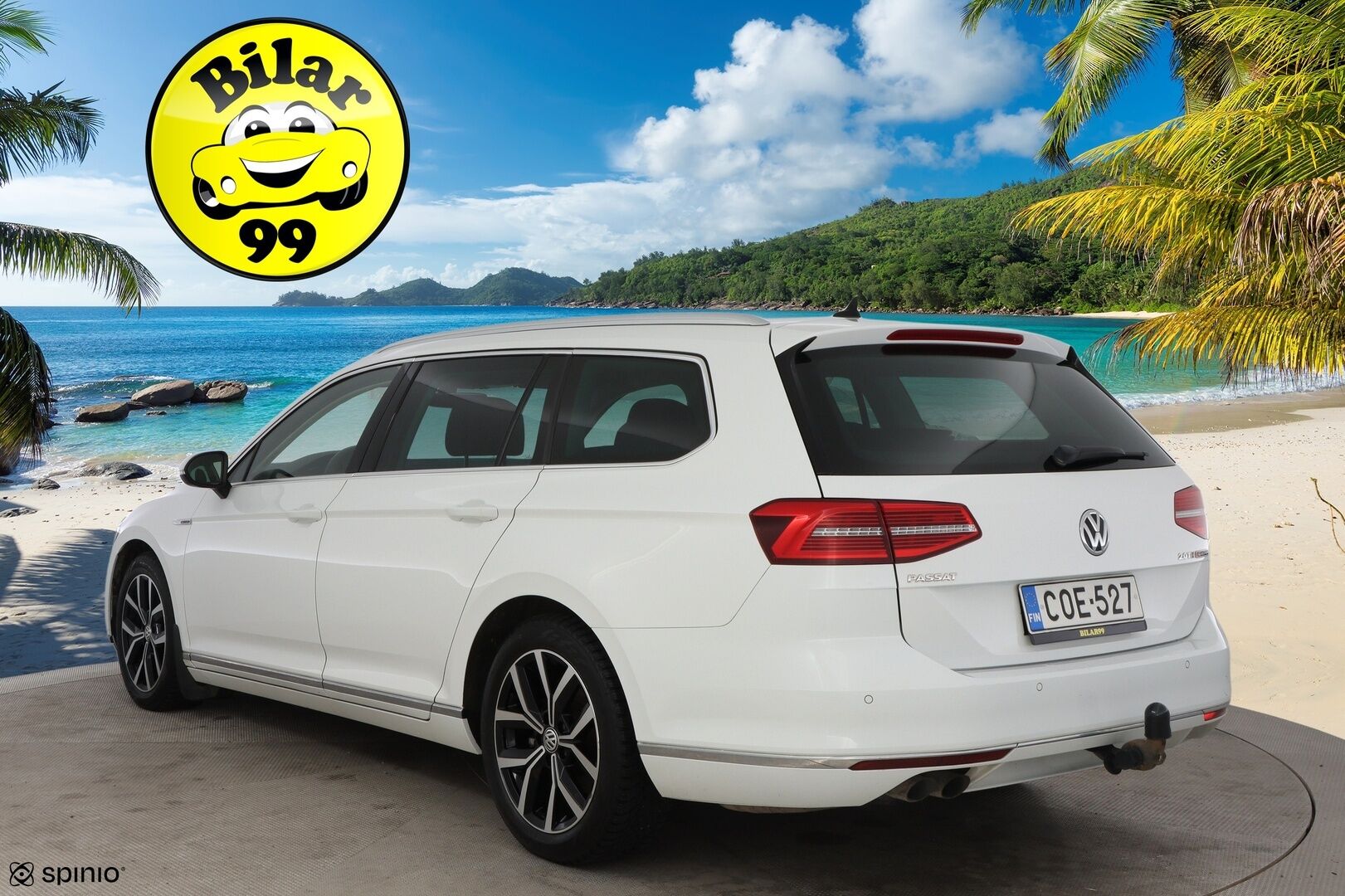 Volkswagen Passat 2015 Variant Highline 2,0 TDI 140 kW (190 hv) BlueMotion Technology 4MOTION DSG - Webasto / Adapt.Vakkari / Vetokoukku / Peruutuskamera / Nahkasisusta / LED / Juuri tullut Tampereelle!