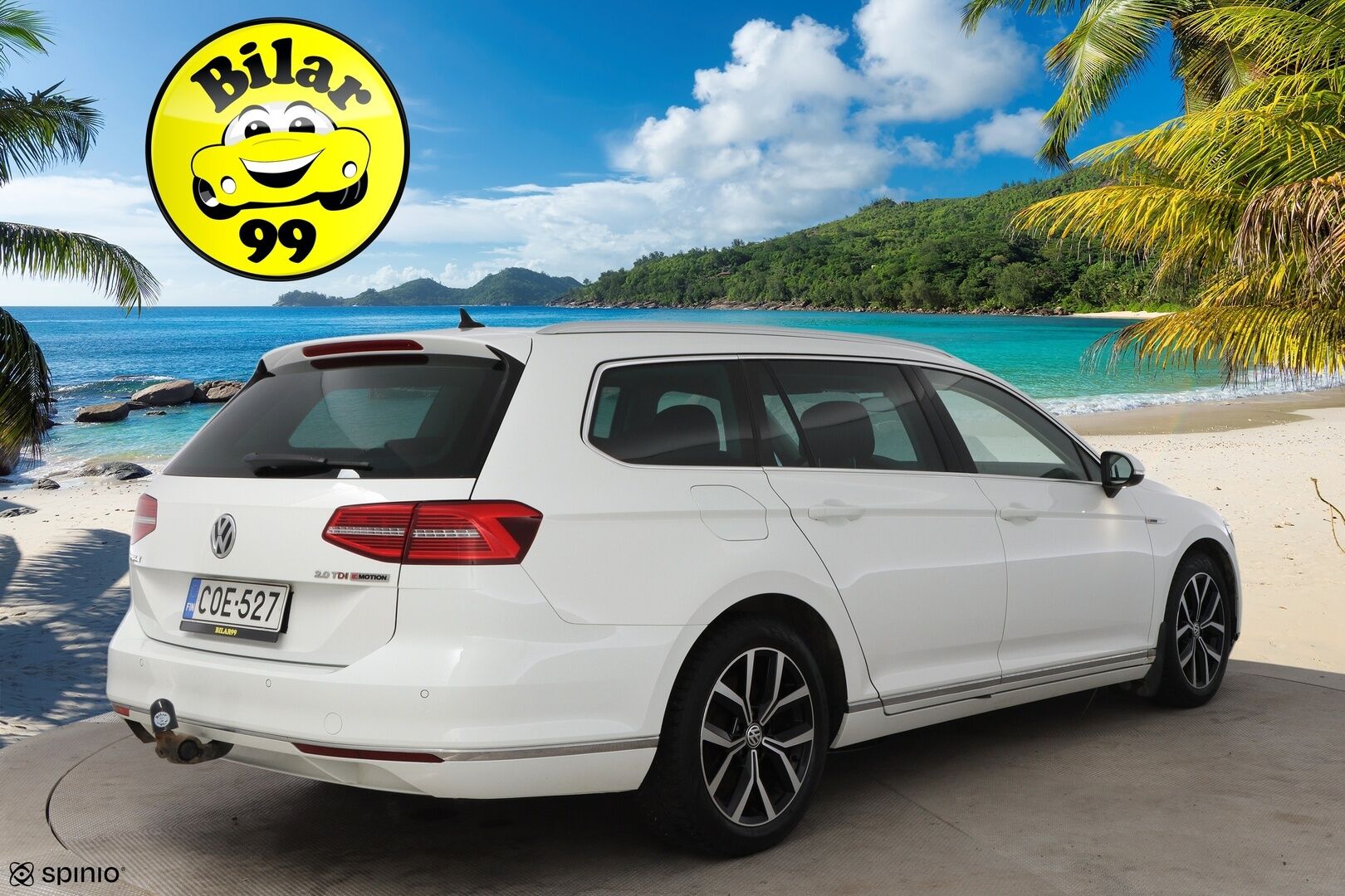 Volkswagen Passat 2015 Variant Highline 2,0 TDI 140 kW (190 hv) BlueMotion Technology 4MOTION DSG - Webasto / Adapt.Vakkari / Vetokoukku / Peruutuskamera / Nahkasisusta / LED / Juuri tullut Tampereelle!