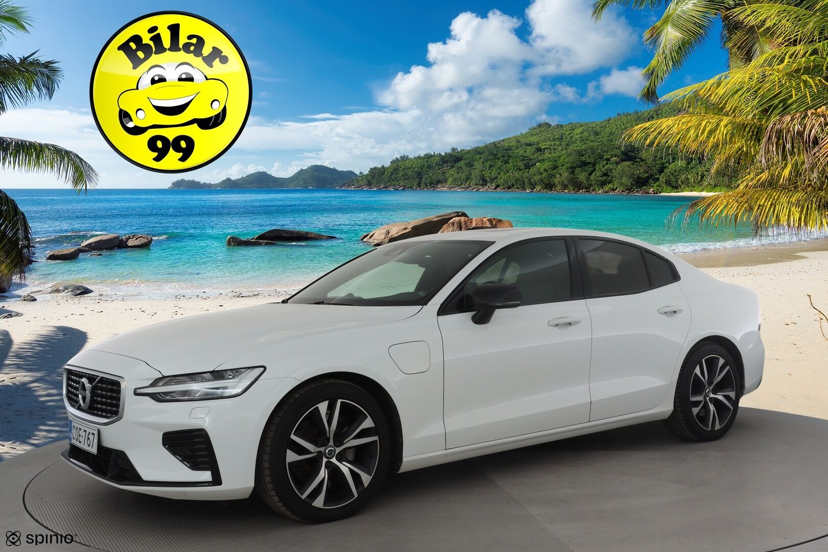 Volvo S60 2020 T8 TwE AWD Business R-Design aut * Webasto / Panorama / B&W / ACC / LED / P.tutkat / Sportpenkki Muistilla * - Suomi-auto / Bowers & Wilkins / Kahdet renkaat