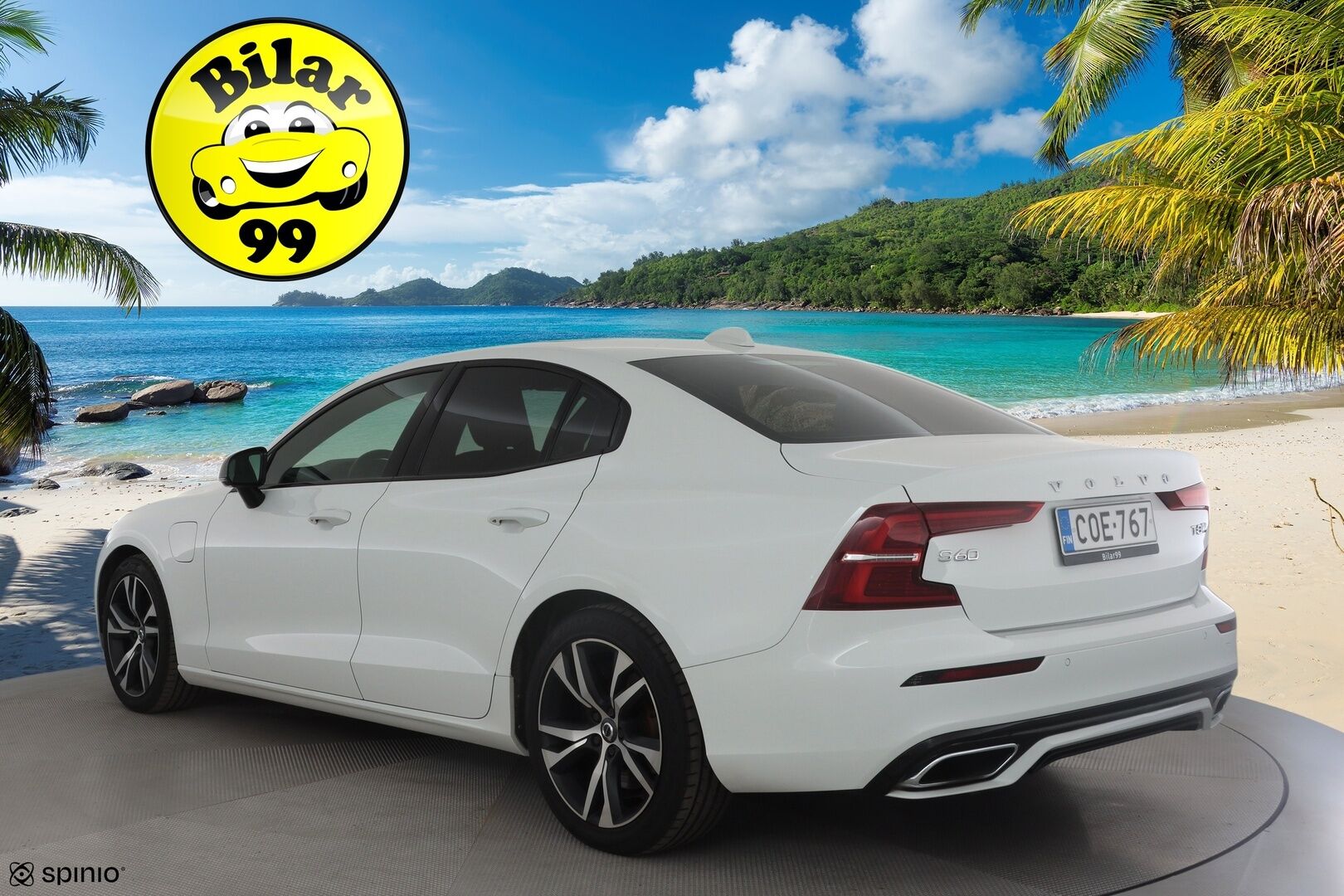 Volvo S60 2020 T8 TwE AWD Business R-Design aut * Webasto / Panorama / B&O / ACC / LED / P.tutkat / Sportpenkki Muistilla * - Suomi-auto / Kahdet renkaat / Merkkihuollettu!