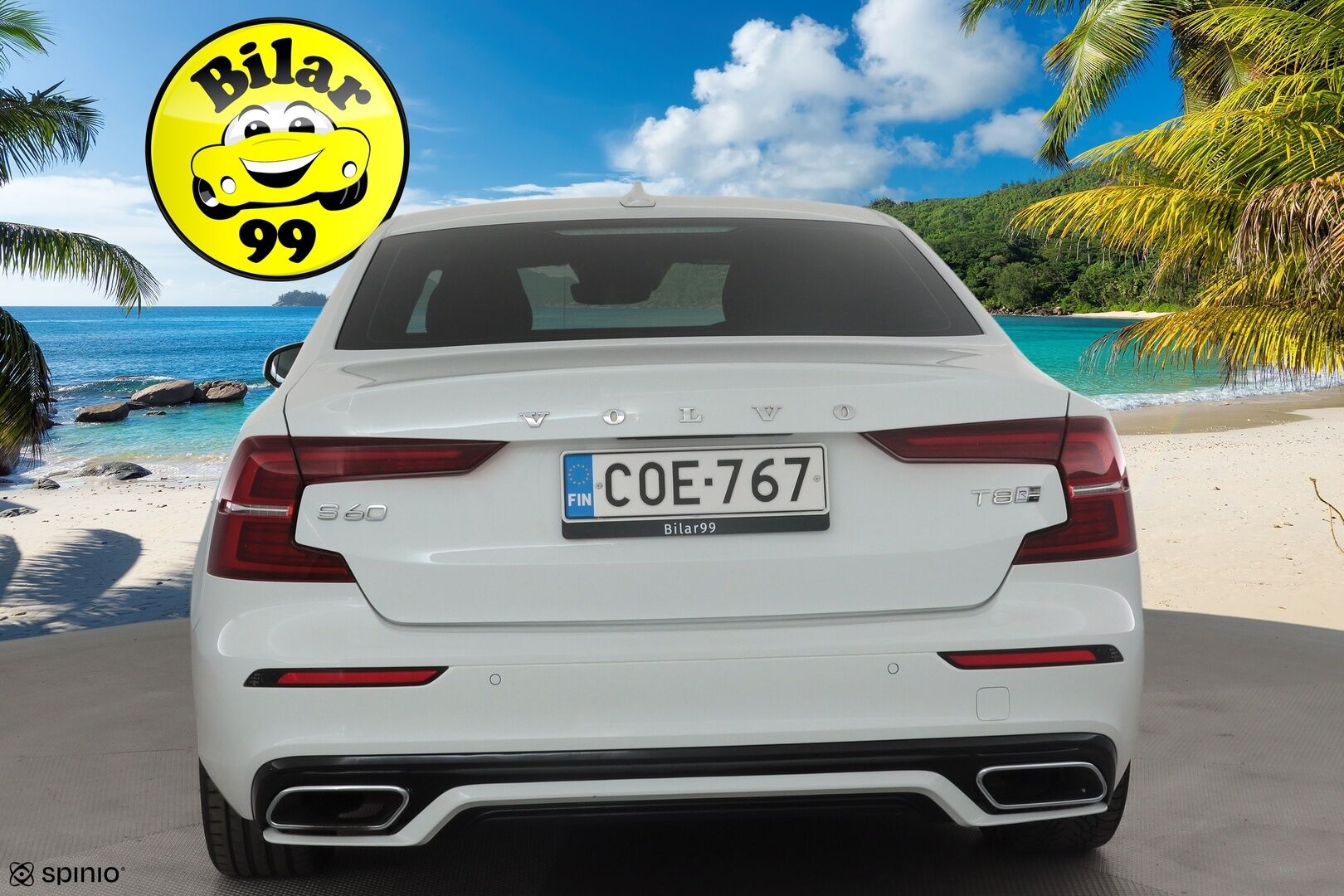 Volvo S60 2020 T8 TwE AWD Business R-Design aut * Webasto / Panorama / B&O / ACC / LED / P.tutkat / Sportpenkki Muistilla * - Suomi-auto / Kahdet renkaat / Merkkihuollettu!