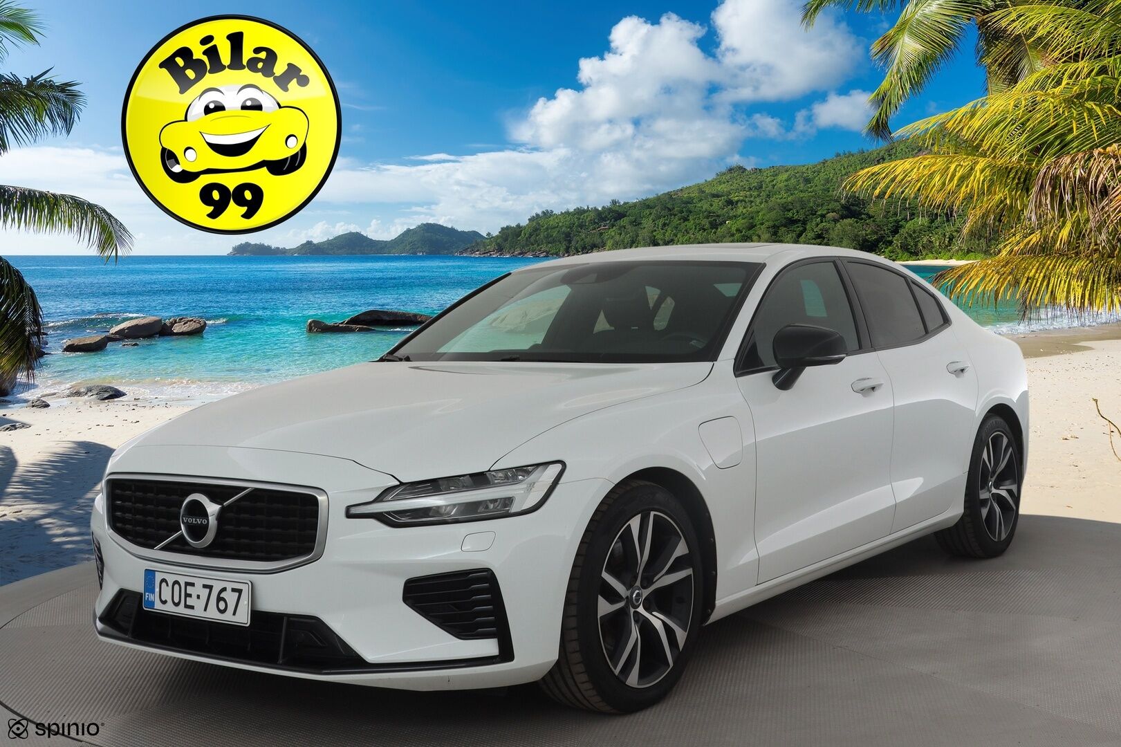 Volvo S60 2020 T8 TwE AWD Business R-Design aut * Webasto / Panorama / B&W / ACC / LED / P.tutkat / Sportpenkki Muistilla * - Suomi-auto / Bowers & Wilkins / Kahdet renkaat