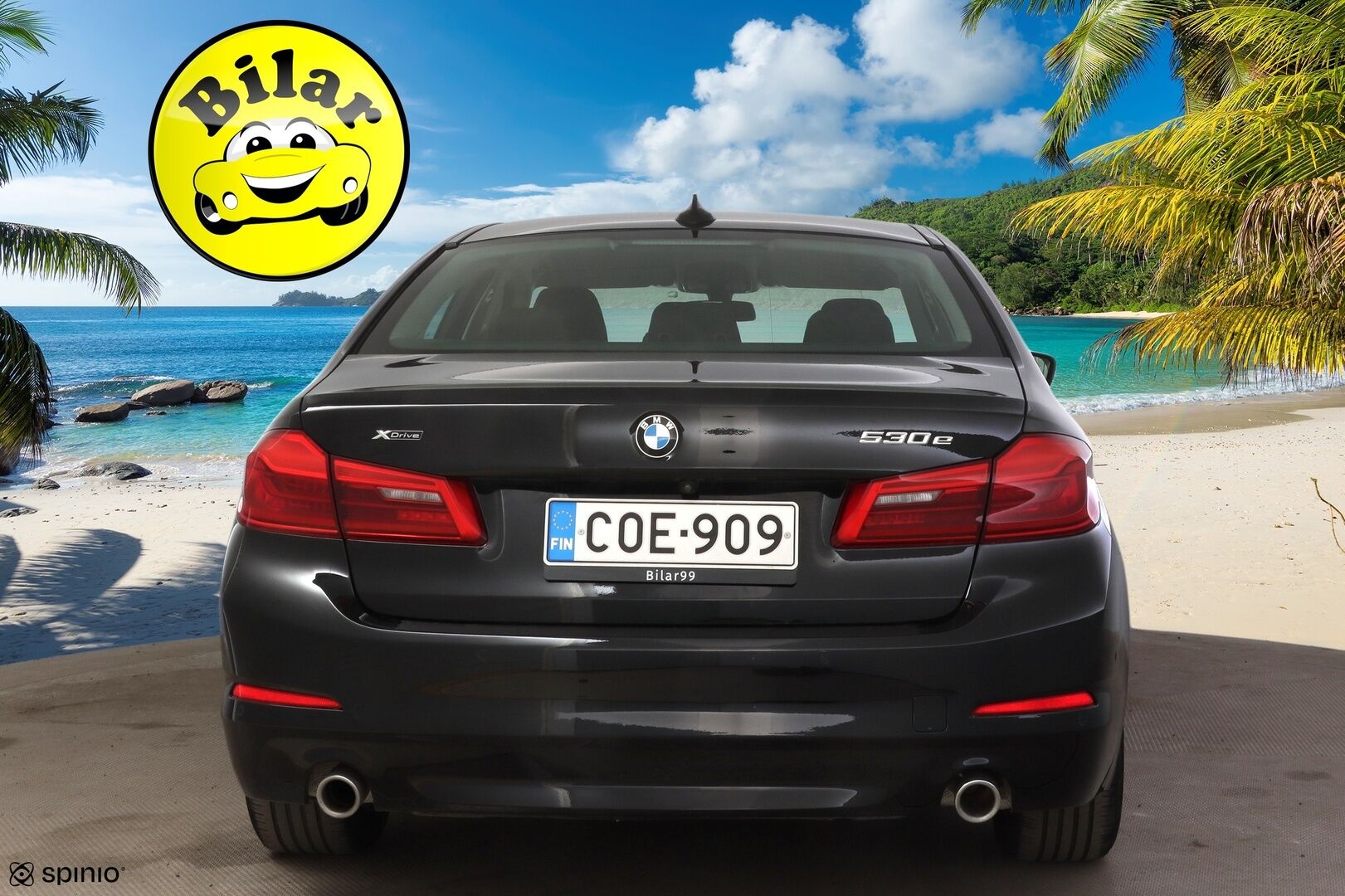 BMW 530 2020 G30 Sedan 530e xDrive A Charged Edition * M- sport ratti / Peruutuskamera / Rartinlämmitys/  Kaukovaloassistentti * - * Suomi-Auto / 2- Omisteinen / Kahdet renkaat Bmw:n vanteilla *