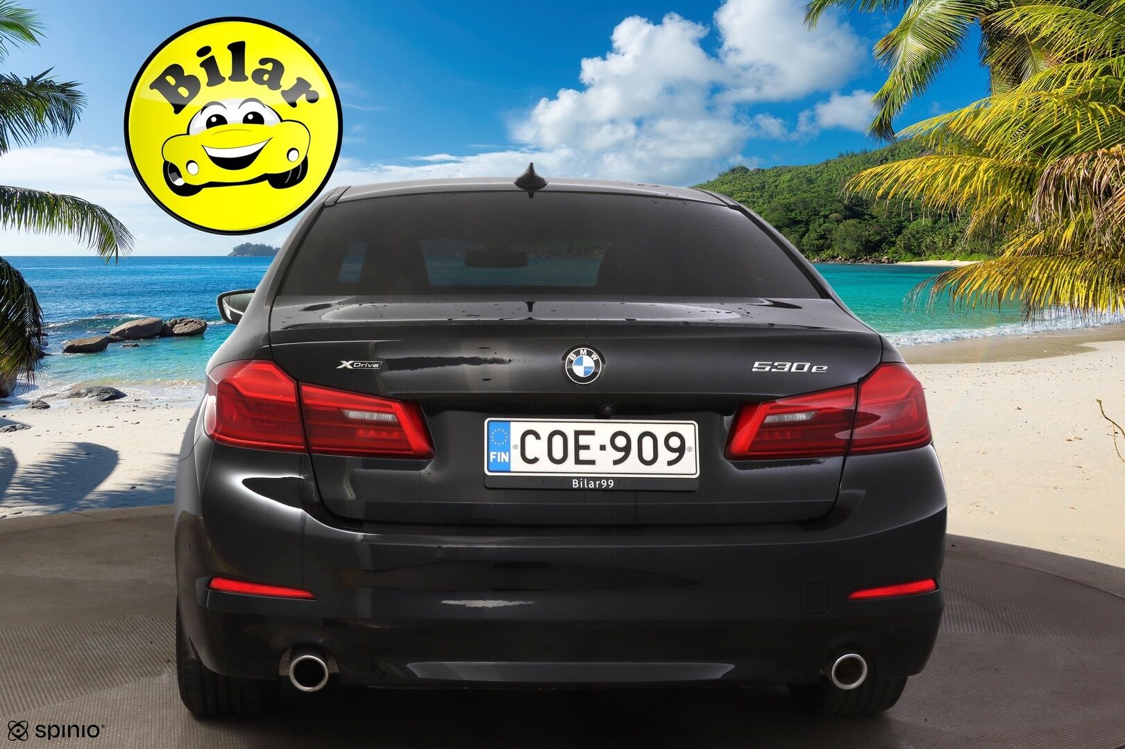 BMW 530 2020 G30 Sedan 530e xDrive A Charged Edition - | M-sport ratti | Peruutuskamera | Ratinlämmitys | Kaukovaloassistentti | Suomi-Auto | 2-Omisteinen | Kahdet renkaat BMW:n vanteilla |