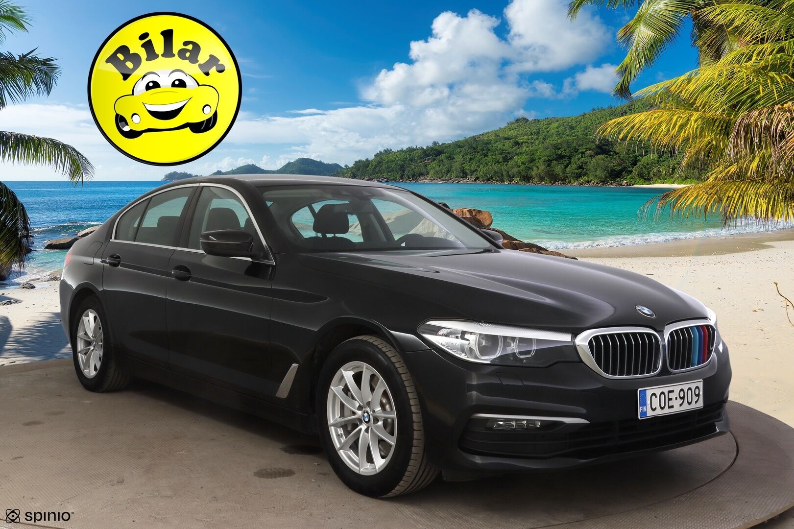 BMW 530 2020 G30 Sedan 530e xDrive A Charged Edition * M- sport ratti / Peruutuskamera / Rartinlämmitys/  Kaukovaloassistentti * - * Suomi-Auto / 2- Omisteinen / Kahdet renkaat Bmw:n vanteilla *