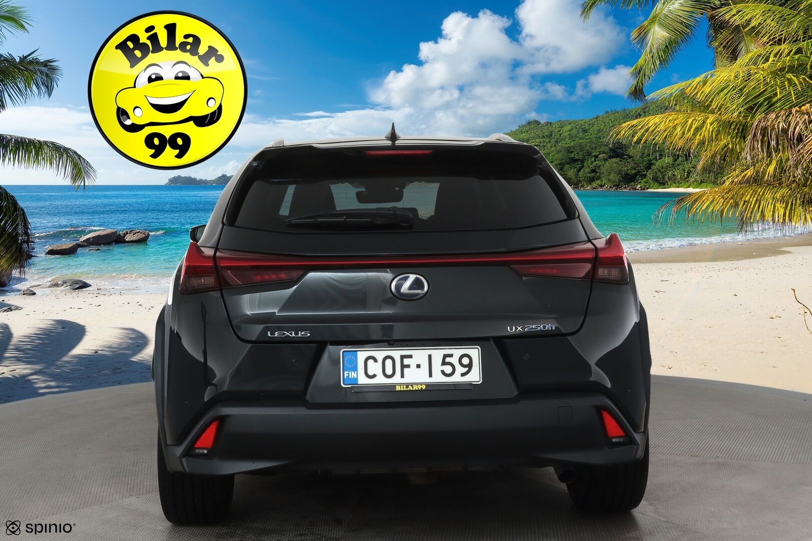Lexus UX 2019 250h AWD Premium * Adapt.Vakkari / Mark&Levinson / Nahkasisusta / Sähköpenkit / Lohkolämmitin / Navi / LED - Suomi-auto / Kahdet renkaat aluvanteilla / Merkkihuollettu / Hyvät varusteet!