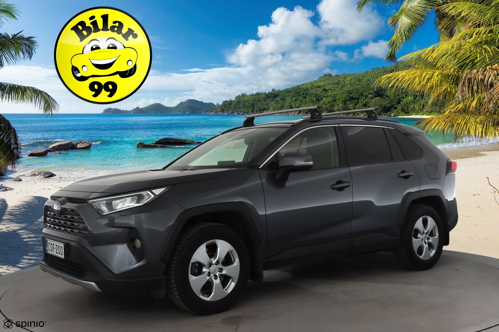 Toyota RAV4 2019 2,0 VVT-iE Business Multidrive S * ACC / LED / P.Kamera / Navi / Sisätilanlämmitin / Koukku / Kaistavahti / Keyless * - Suomi-auto / Kahdet renkaat - HULLU BLACKWEEK KORKOTARJOUS 2,49%
