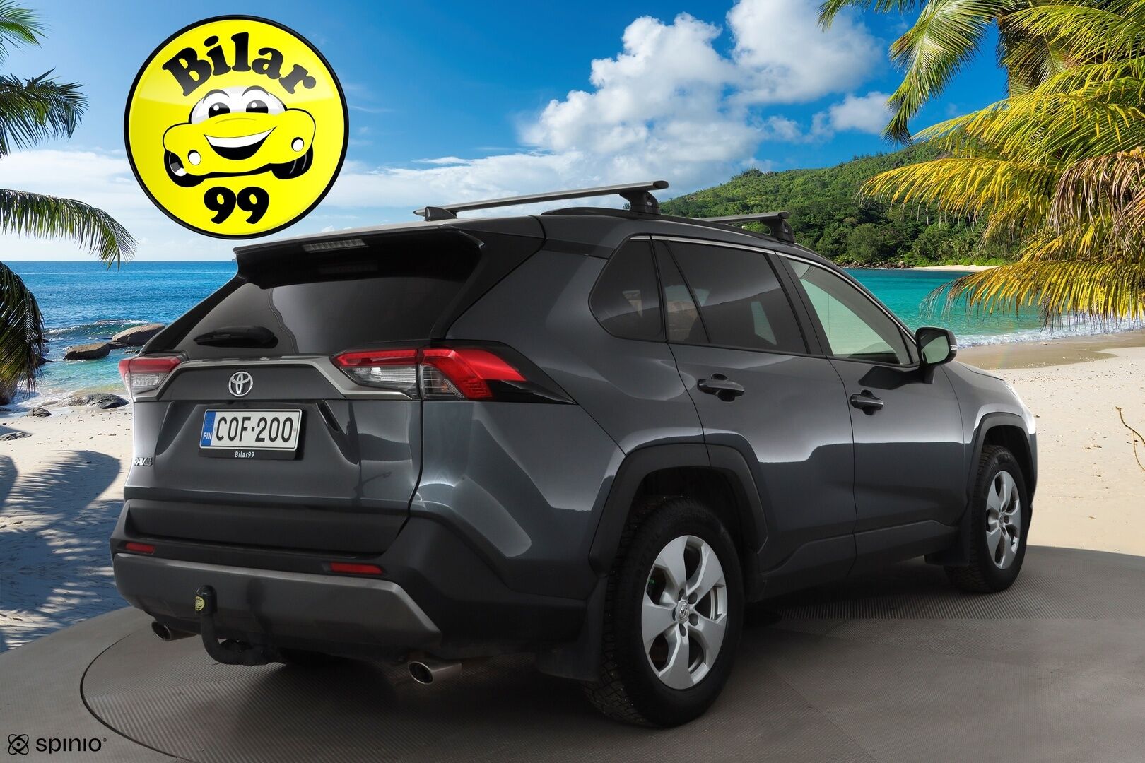 Toyota RAV4 2019 2,0 VVT-iE Business Multidrive S * ACC / LED / P.Kamera / Navi / Sisätilanlämmitin / Koukku / Kaistavahti / Keyless * - Suomi-auto / Kahdet renkaat - HULLU BLACKWEEK KORKOTARJOUS 2,49%