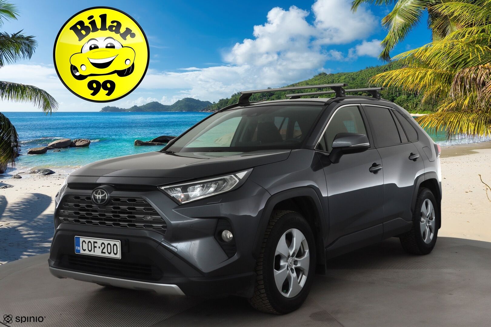 Toyota RAV4 2019 2,0 VVT-iE Business Multidrive S * ACC / LED / P.Kamera / Navi / Sisätilanlämmitin / Koukku / Kaistavahti / Keyless * - Suomi-auto / Kahdet renkaat - HULLU BLACKWEEK KORKOTARJOUS 2,49%