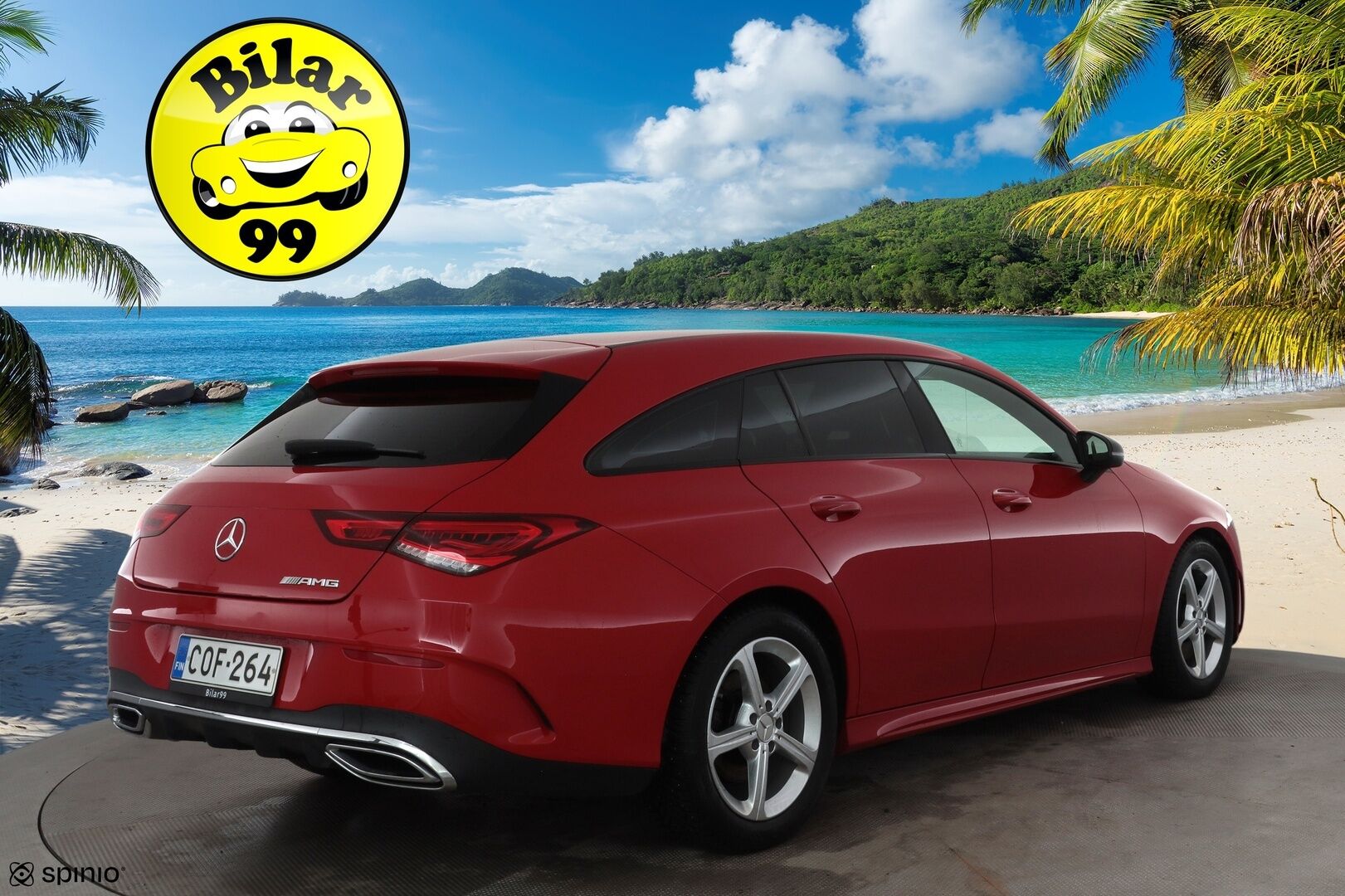 Mercedes-Benz CLA 2020 200 A Shooting Brake Business AMG * LED-High Performance / Sportpenkit / P.Kamera / Navi / Kaistavahti * - Sisätilanlämmitin / Suomi-auto / Kahdet renkaat - HULLUT BLACKWEEK JATKOT - KORKOTARJOUS 2,49%