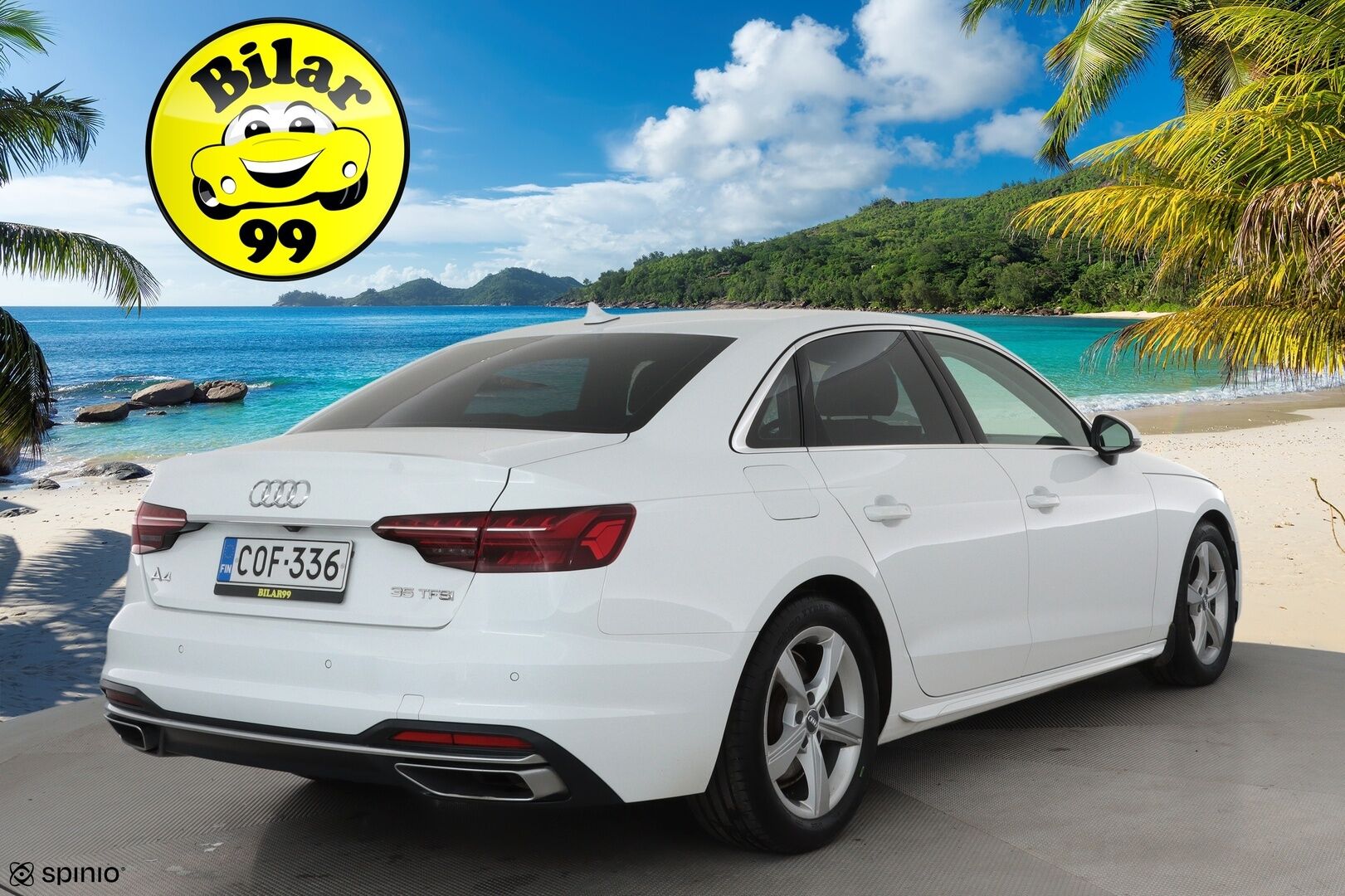 Audi A4 2020 Sedan Business Advanced 35 TFSI 110 kW MHEV S tronic **Webasto / Koukku / Adapt.Vakkari / LED / P.kamera / Sportpenkit** - Suomi-auto / Kahdet Renkaat