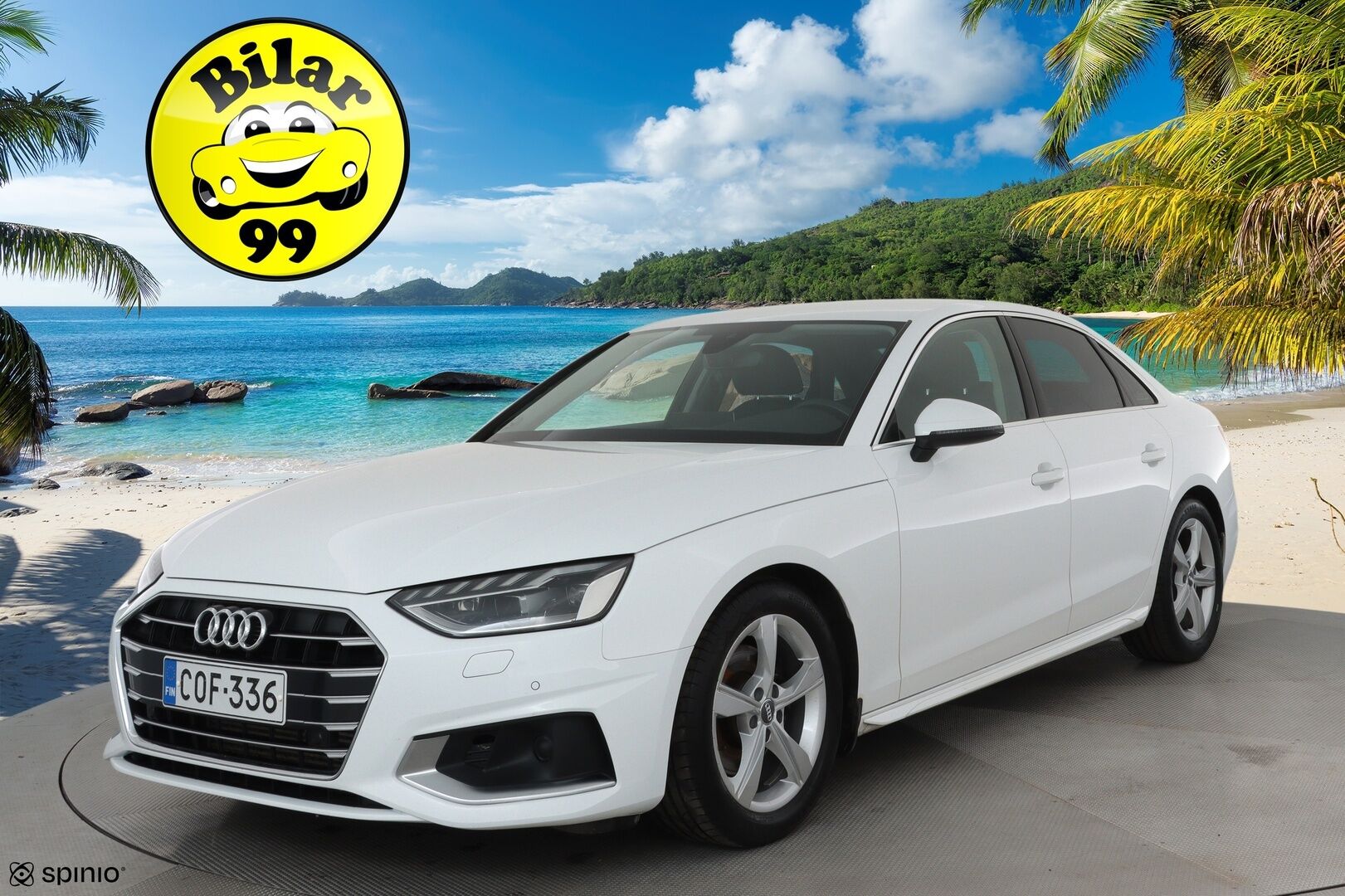 Audi A4 2020 Sedan Business Advanced 35 TFSI 110 kW MHEV S tronic **Webasto / Koukku / Adapt.Vakkari / LED / P.kamera / Sportpenkit** - Suomi-auto / Kahdet Renkaat