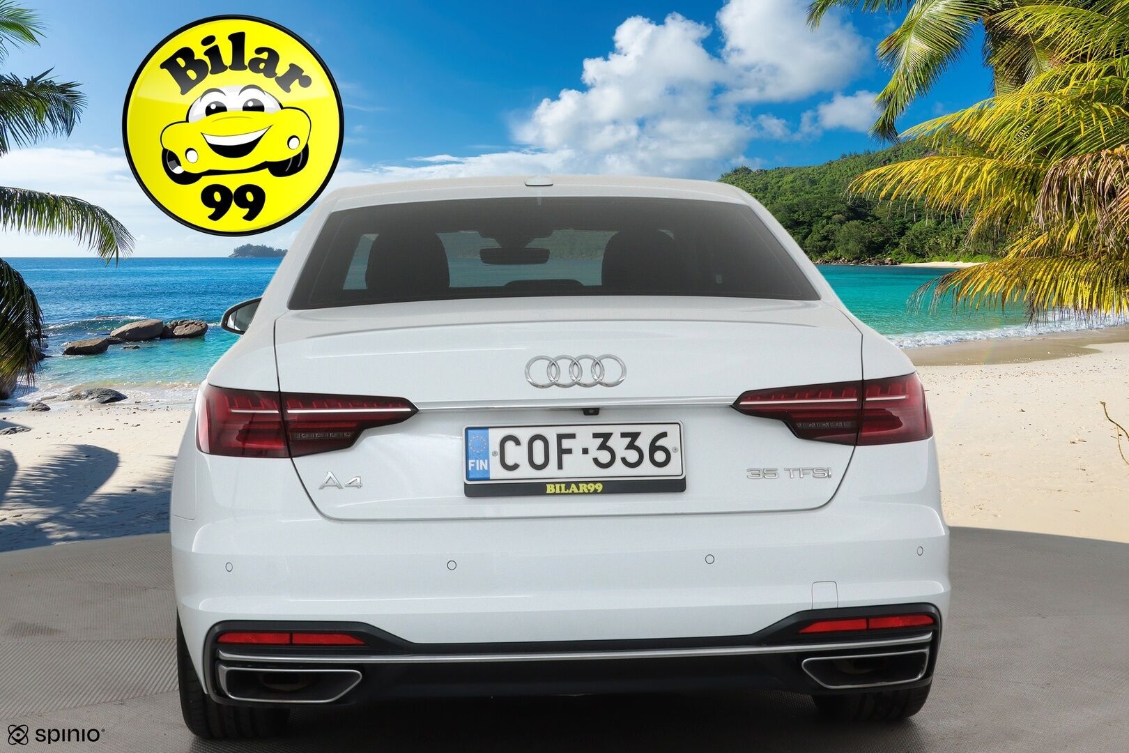 Audi A4 2020 Sedan Business Advanced 35 TFSI 110 kW MHEV S tronic **Webasto / Koukku / Adapt.Vakkari / LED / P.kamera / Sportpenkit** - Suomi-auto / Kahdet Renkaat