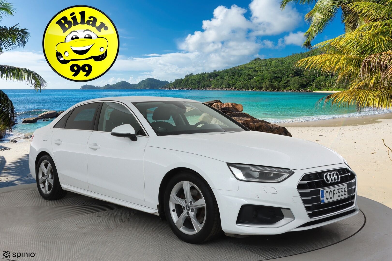 Audi A4 2020 Sedan Business Advanced 35 TFSI 110 kW MHEV S tronic **Webasto / Koukku / Adapt.Vakkari / LED / P.kamera / Sportpenkit** - Suomi-auto / Kahdet Renkaat