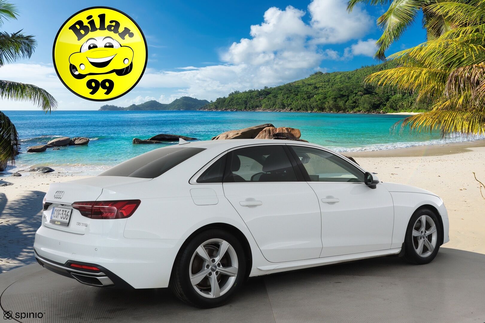Audi A4 2020 Sedan Business Advanced 35 TFSI 110 kW MHEV S tronic **Webasto / Koukku / Adapt.Vakkari / LED / P.kamera / Sportpenkit** - Suomi-auto / Kahdet Renkaat