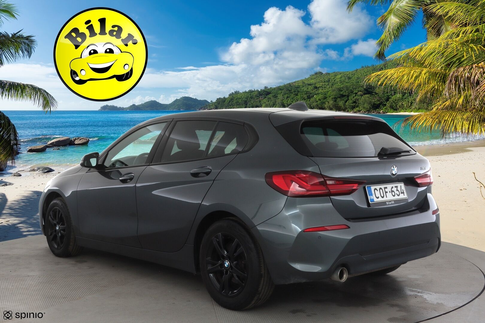 BMW 118 2020 F40 Hatchback 118i A Business - | Sporttipenkit | LED | Puolinahat | Digimittaristo | Navi | P.tutkat | Kaistavahti | Vakkari | Aut. pitkät | 2x renkaat aluin | 