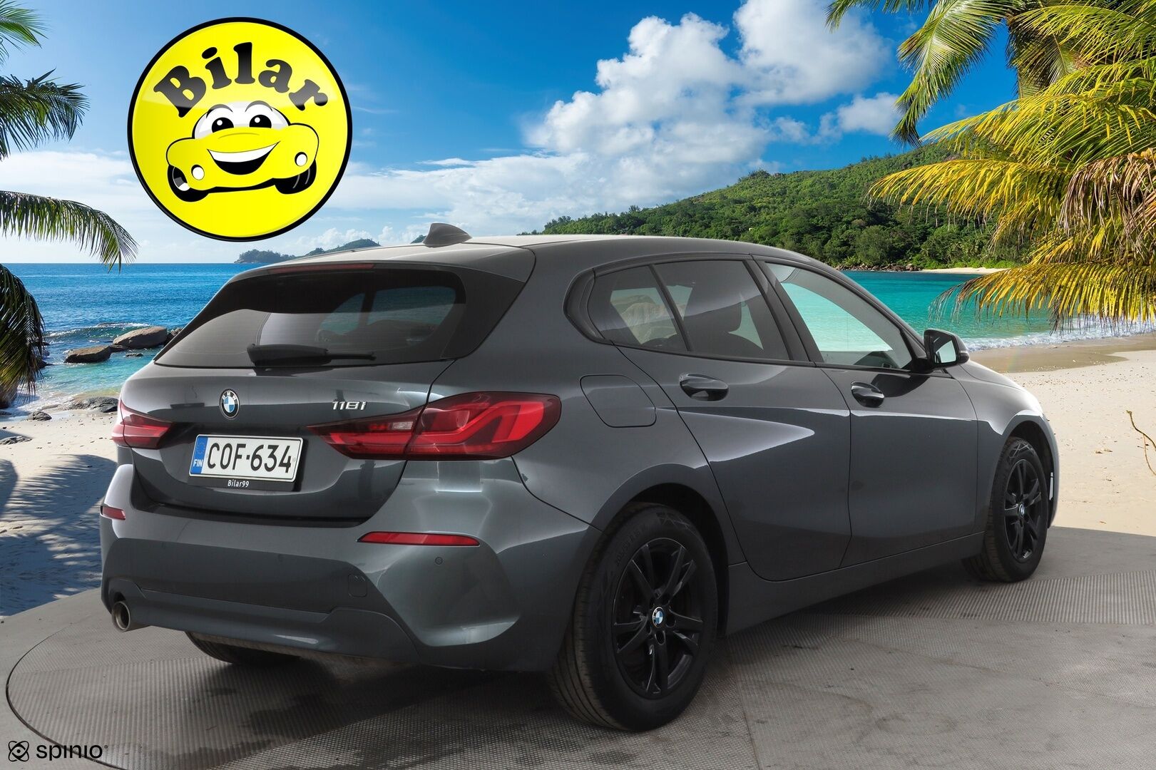 BMW 118 2020 F40 Hatchback 118i A Business - | Sporttipenkit | LED | Puolinahat | Digimittaristo | Navi | P.tutkat | Kaistavahti | Vakkari | Aut. pitkät | 2x renkaat aluin | 