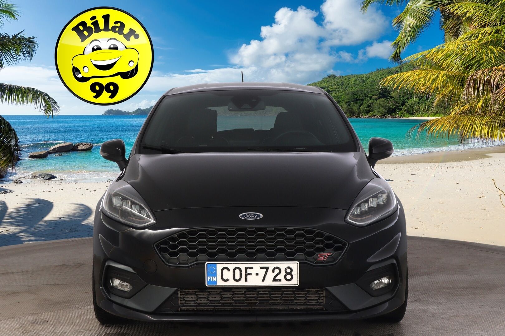 Ford Fiesta 2020 1,5 EcoBoost 200hv M6 ST 5-ovinen *Recaro / Bang & Olufsen / Lämpöpaketti / Navigointi* - BLIS / Mustasisäkatto / Kaistavahti / AppleCarplay / LED / Hyvin Huollettu 