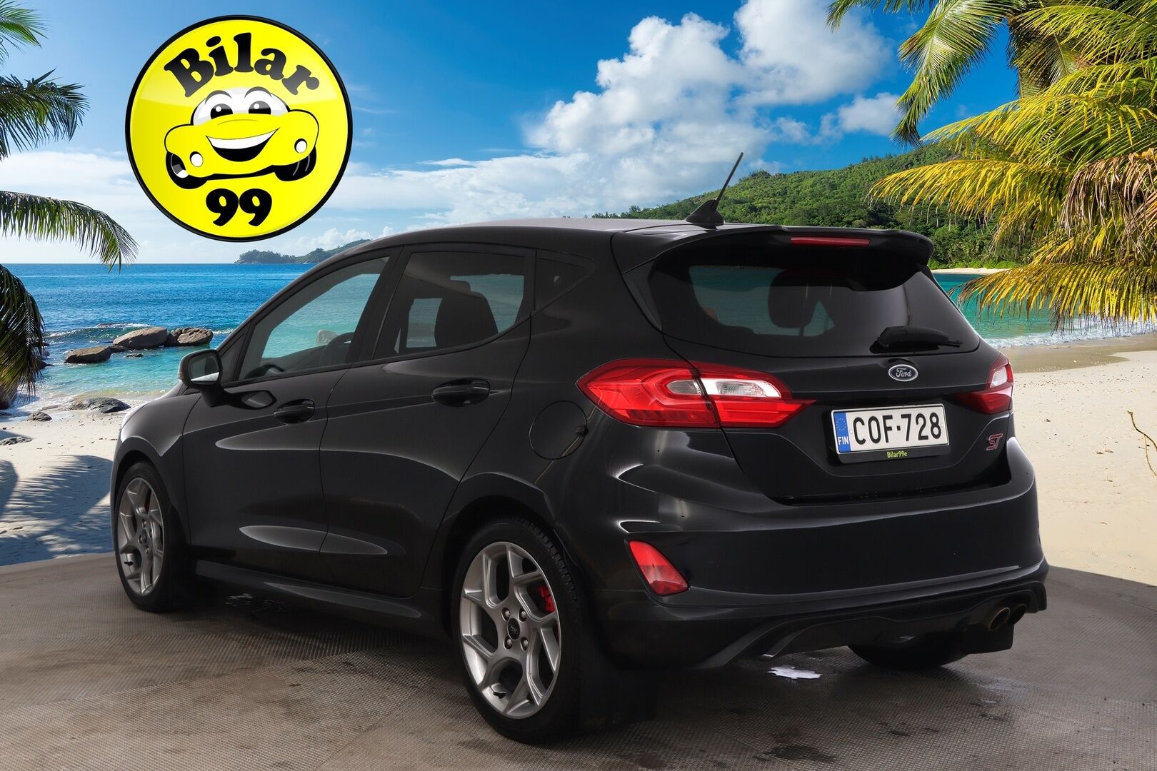 Ford Fiesta 2020 1,5 EcoBoost 200hv M6 ST 5-ovinen *Recaro / Bang & Olufsen / Lämpöpaketti / Navigointi* - BLIS / Mustasisäkatto / Kaistavahti / AppleCarplay / LED / Hyvin Huollettu 