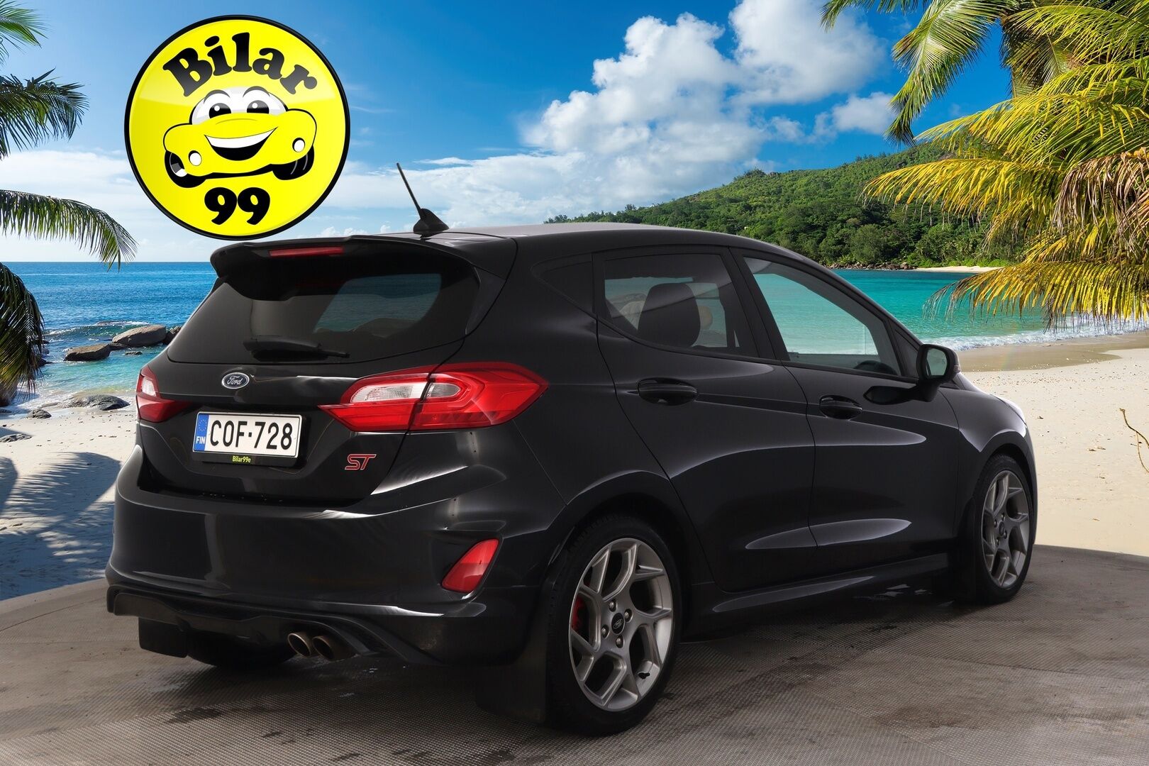 Ford Fiesta 2020 1,5 EcoBoost 200hv M6 ST 5-ovinen *Recaro / Bang & Olufsen / Lämpöpaketti / Navigointi* - BLIS / Mustasisäkatto / Kaistavahti / AppleCarplay / LED / Hyvin Huollettu 