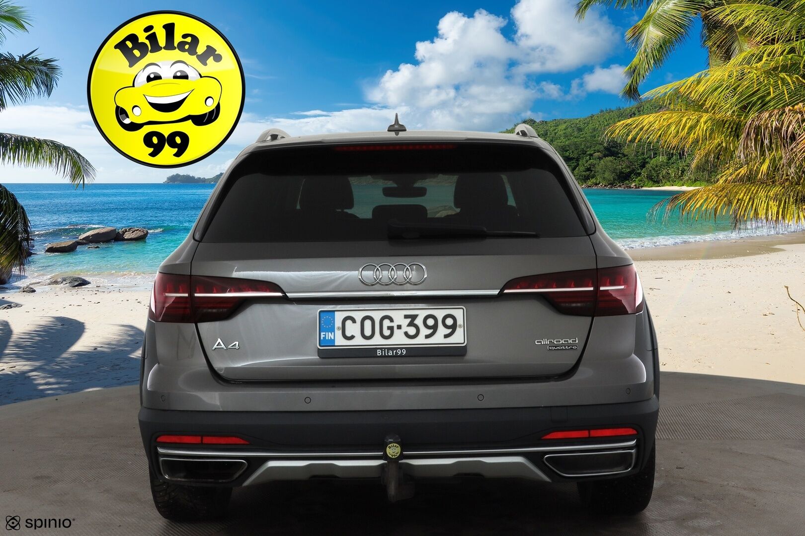 Audi A4 Allroad 2020 Business Edition 40 TDI 140 kW quattro S tronic * Webasto / Vetokoukku / Matrix LED / Digimittaristo / Sporttipenkit ** - Suomi-auto / Kahdet renkaat aluvanteilla 