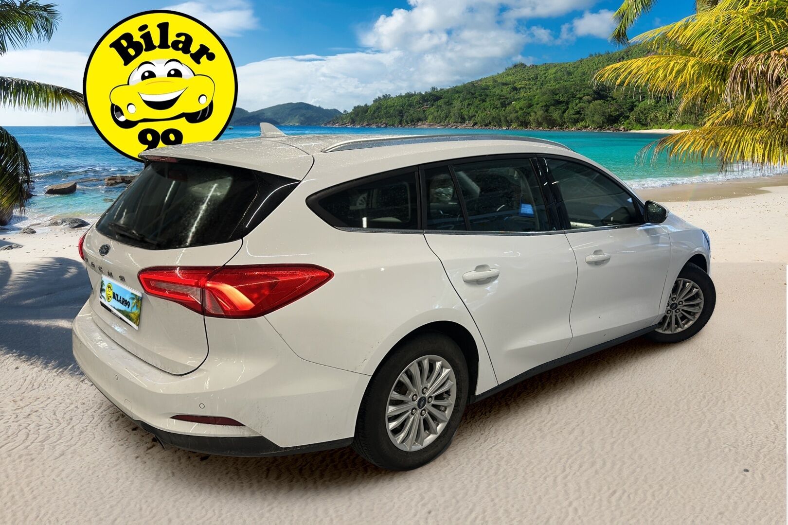 Ford Focus 2020 1,0 EcoBoost 125hv A8 Titanium Wagon - Acc | Lane-assist | Navi | Ratinlämmitin | Liikennemerkkien tunnistin | Tutkat 