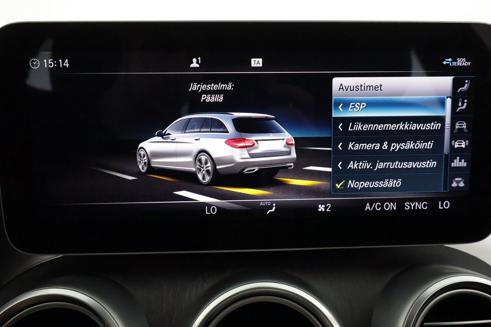 Mercedes-Benz C 2019 220 d T A Business **Adapt.vakkari / Burmester / Webasto / Koukku / Multibeam / 360° / Sporttipenkit Muistilla** - Kahdet Renkaat / **HUIPPU VARUSTEET**