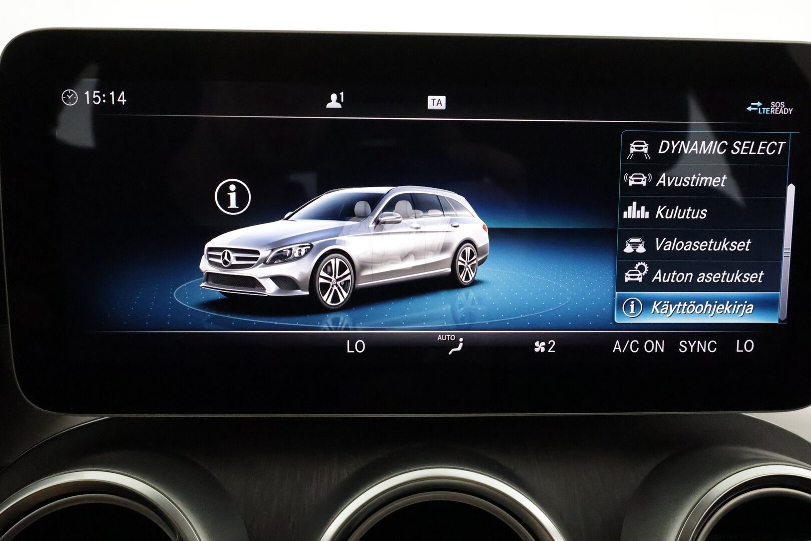 Mercedes-Benz C 2019 220 d T A Business **Adapt.vakkari / Burmester / Webasto / Koukku / Multibeam / 360° / Sporttipenkit Muistilla** - Kahdet Renkaat / **HUIPPU VARUSTEET**