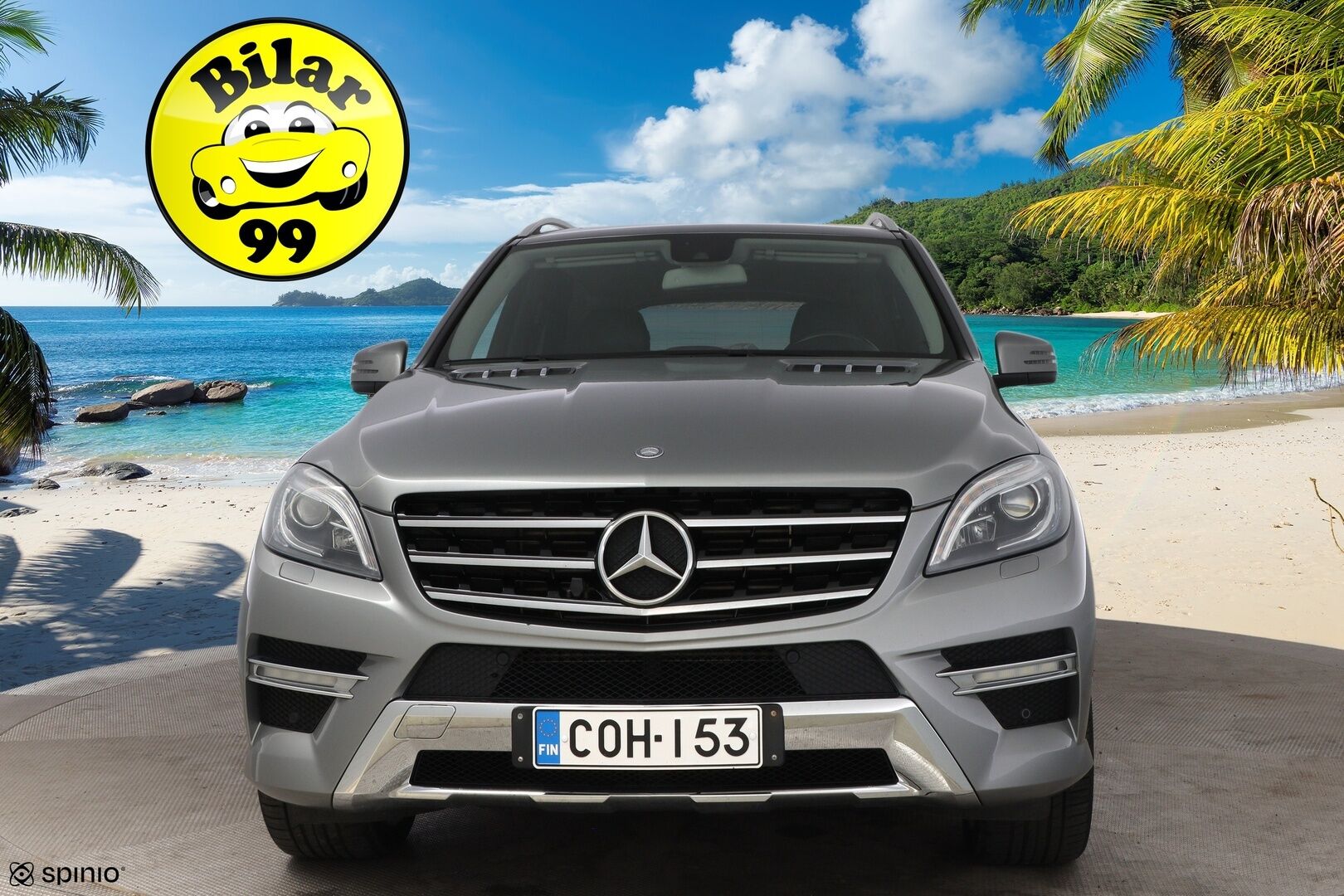 Mercedes-Benz ML 2013 250 BlueTec 4Matic Premium Business AMG - Ilma-alusta / Nahka-Alcantara / Kattoluukku / Vetokoukku / Lohko & Sisäpistoke / Comand Navi / ILS Xenon / Hyvin varusteltu!