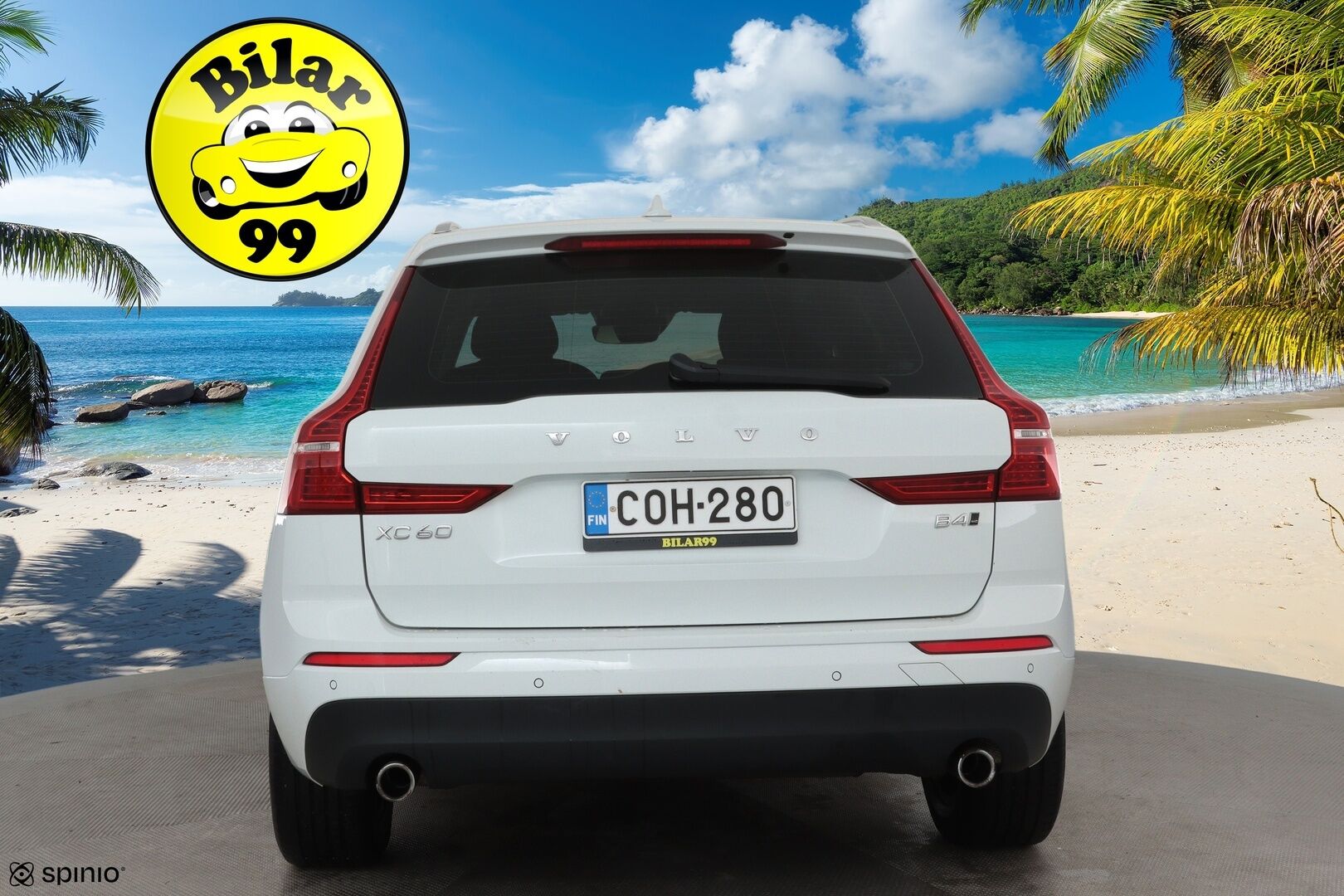 Volvo XC60 2020 B4 AWD MHEV Business aut - 3,99 % KORKOTARJOUS TÄHÄN AUTOON 31.8. ASTI! - 1Om Suomiauto / Webasto / Adapt.Vakkari / VOC / Puolinahkasisusta / 2x Renkaat Aluvantein / Ratinlämmitys!
