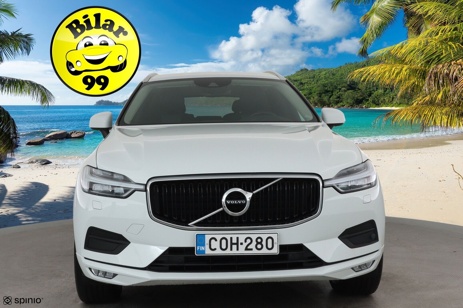 Volvo XC60 2020 B4 AWD MHEV Business aut - 3,99 % KORKOTARJOUS TÄHÄN AUTOON 31.8. ASTI! - 1Om Suomiauto / Webasto / Adapt.Vakkari / VOC / Puolinahkasisusta / 2x Renkaat Aluvantein / Ratinlämmitys!