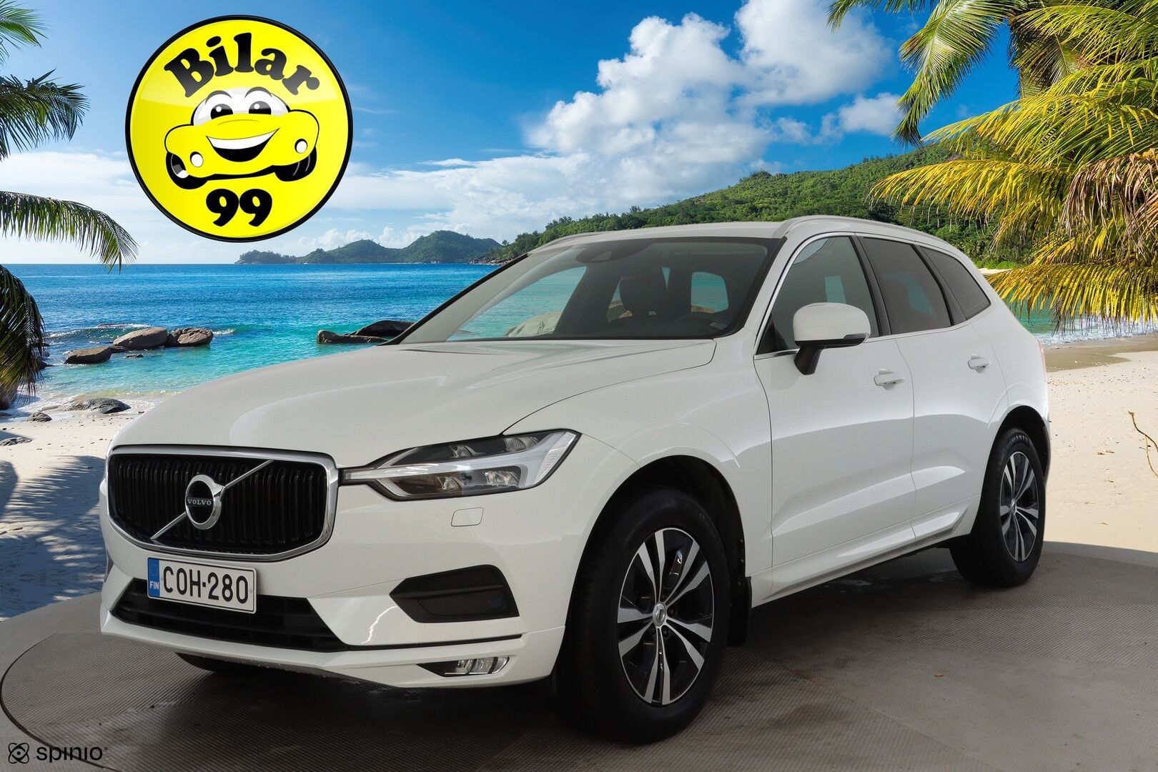 Volvo XC60 2020 B4 AWD MHEV Business aut - 3,99 % KORKOTARJOUS TÄHÄN AUTOON 31.8. ASTI! - 1Om Suomiauto / Webasto / Adapt.Vakkari / VOC / Puolinahkasisusta / 2x Renkaat Aluvantein / Ratinlämmitys!