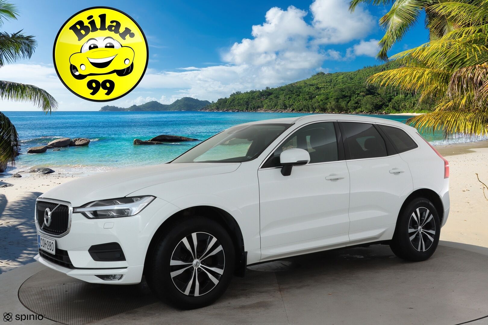 Volvo XC60 2020 B4 AWD MHEV Business aut - 3,99 % KORKOTARJOUS TÄHÄN AUTOON 31.8. ASTI! - 1Om Suomiauto / Webasto / Adapt.Vakkari / VOC / Puolinahkasisusta / 2x Renkaat Aluvantein / Ratinlämmitys!