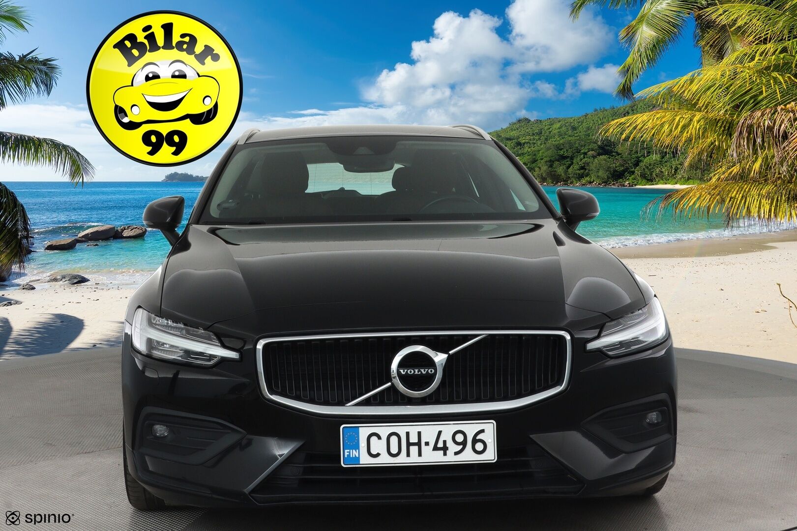 Volvo V60 2020 D4 AWD Business aut **Adapt.vakkari / Webasto / P.kamera / Muistipenkki / Ruskeat nahat / Full LED / KeylessGo** - Suomi-auto / Kahdet renkaat aluvanteilla / Penkinlämmittimet takana / Sähköluukku / Digimittaristo