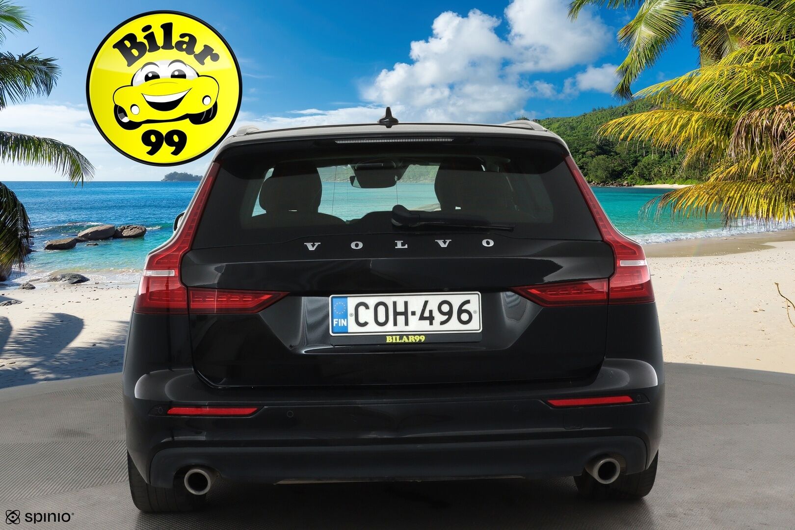 Volvo V60 2020 D4 AWD Business aut **Adapt.vakkari / Webasto / P.kamera / Muistipenkki / Ruskeat nahat / Full LED / KeylessGo** - Suomi-auto / Kahdet renkaat aluvanteilla / Penkinlämmittimet takana / Sähköluukku / Digimittaristo