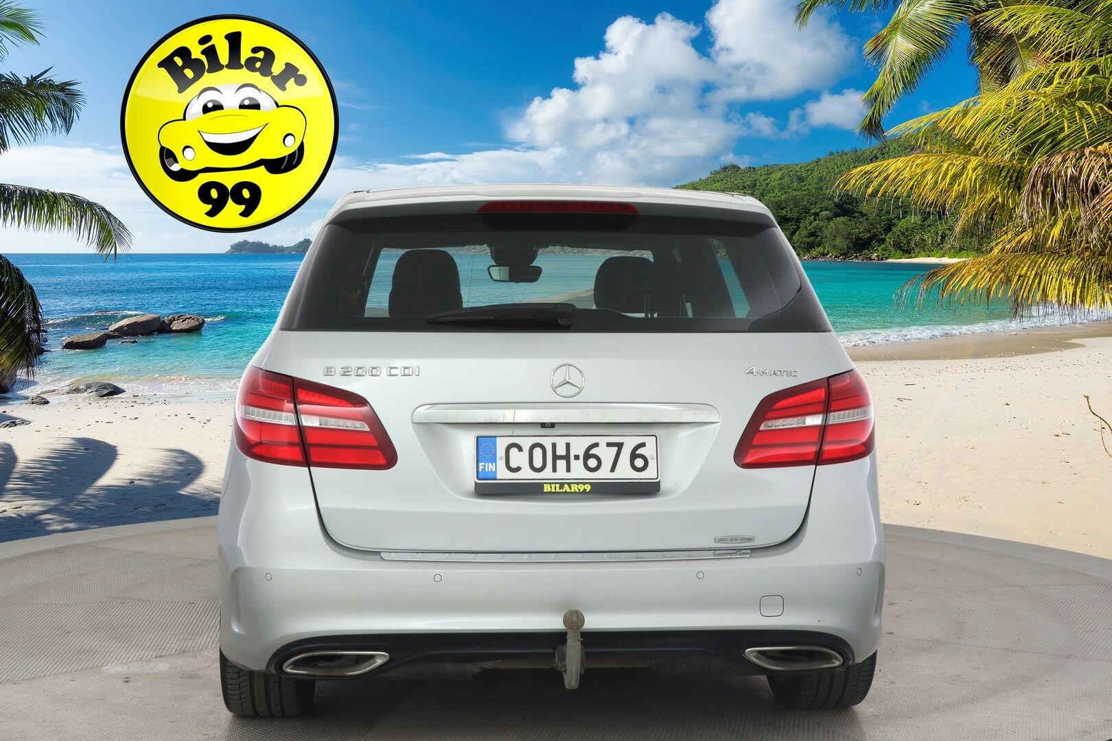 MERCEDES-BENZ B 2016 200 CDI 4MATIC AMG - * AMG / H&K / Navi / LED / P-Kamera / Koukku / Navi / Tutkat *