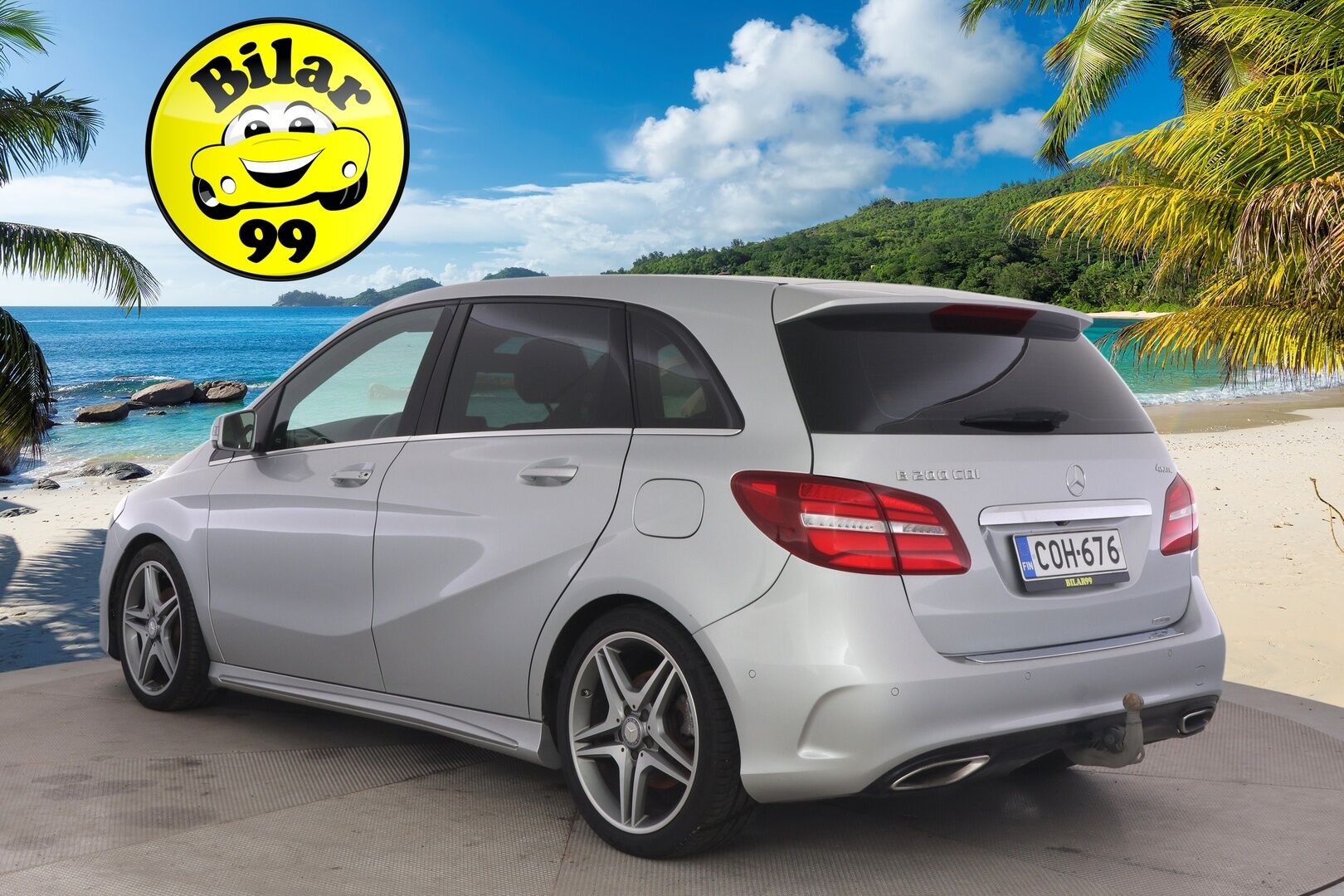MERCEDES-BENZ B 2016 200 CDI 4MATIC AMG *AMG / Harman&Kardon / Navi / LED / P-Kamera / Koukku / Tutkat * - *Kahdet merkki renkaat vantein / Premium varustelu / Käytännöllinen*