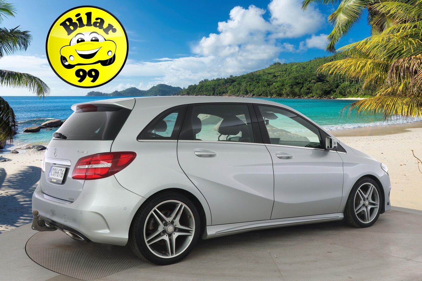 MERCEDES-BENZ B 2016 200 CDI 4MATIC AMG - * AMG / H&K / Navi / LED / P-Kamera / Koukku / Navi / Tutkat *