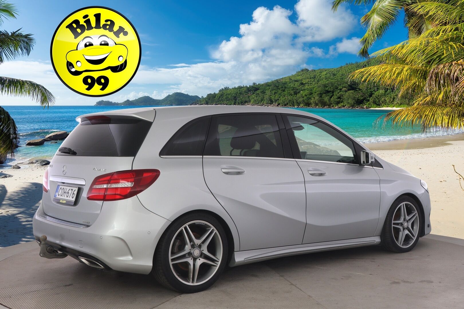 MERCEDES-BENZ B 2016 200 CDI 4MATIC AMG *AMG / Harman&Kardon / Navi / LED / P-Kamera / Koukku / Tutkat * - *Kahdet merkki renkaat vantein / Premium varustelu / Käytännöllinen*