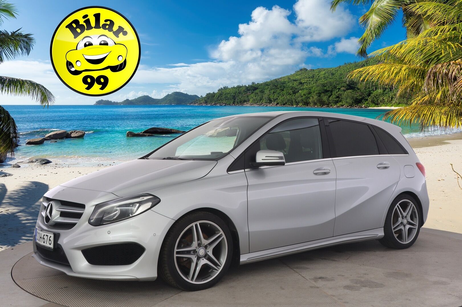 MERCEDES-BENZ B 2016 200 CDI 4MATIC AMG *AMG / Harman&Kardon / Navi / LED / P-Kamera / Koukku / Tutkat * - *Kahdet merkki renkaat vantein / Premium varustelu / Käytännöllinen*
