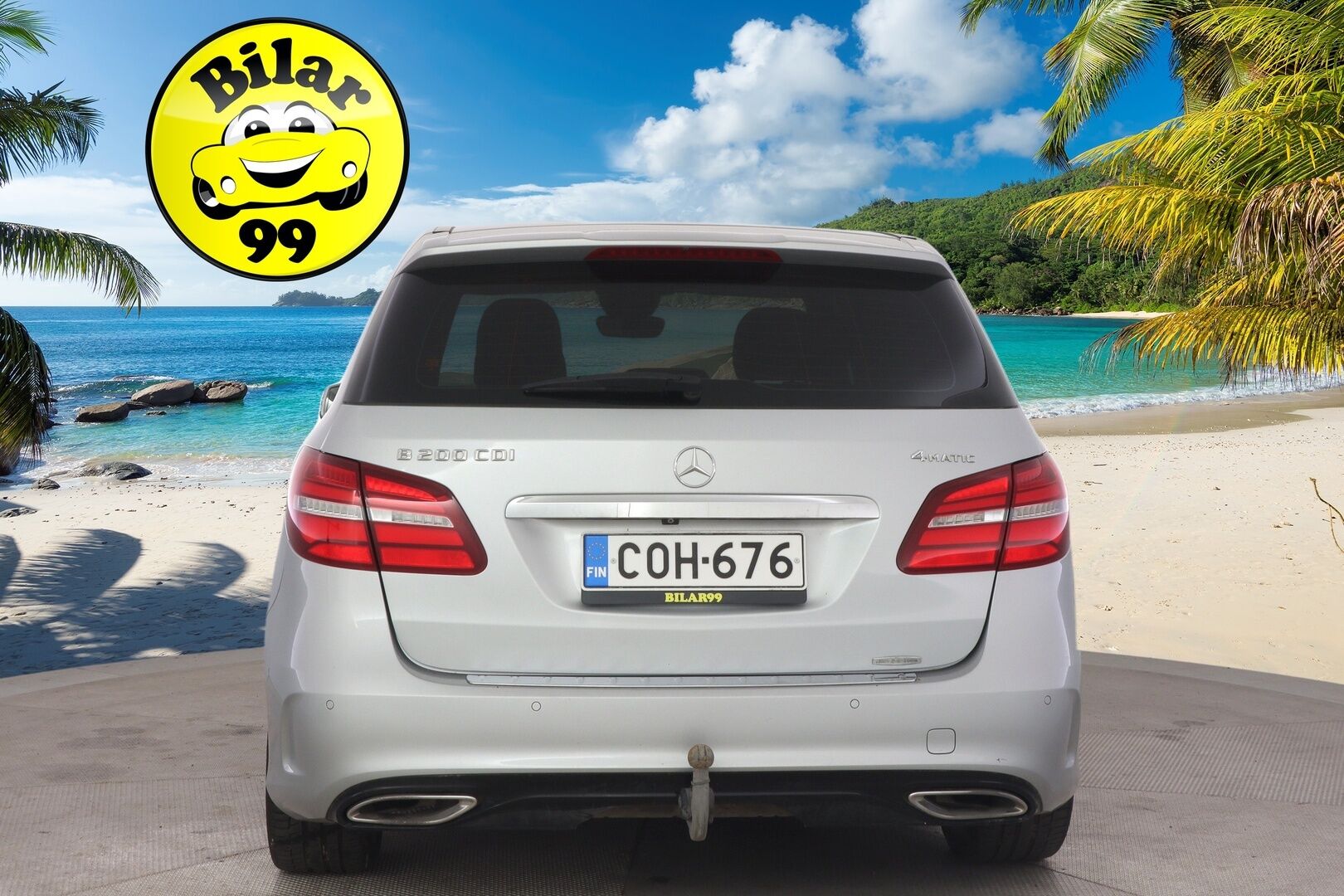 MERCEDES-BENZ B 2016 200 CDI 4MATIC AMG *AMG / Harman&Kardon / Navi / LED / P-Kamera / Koukku / Tutkat * - *Kahdet merkki renkaat vantein / Premium varustelu / Käytännöllinen*