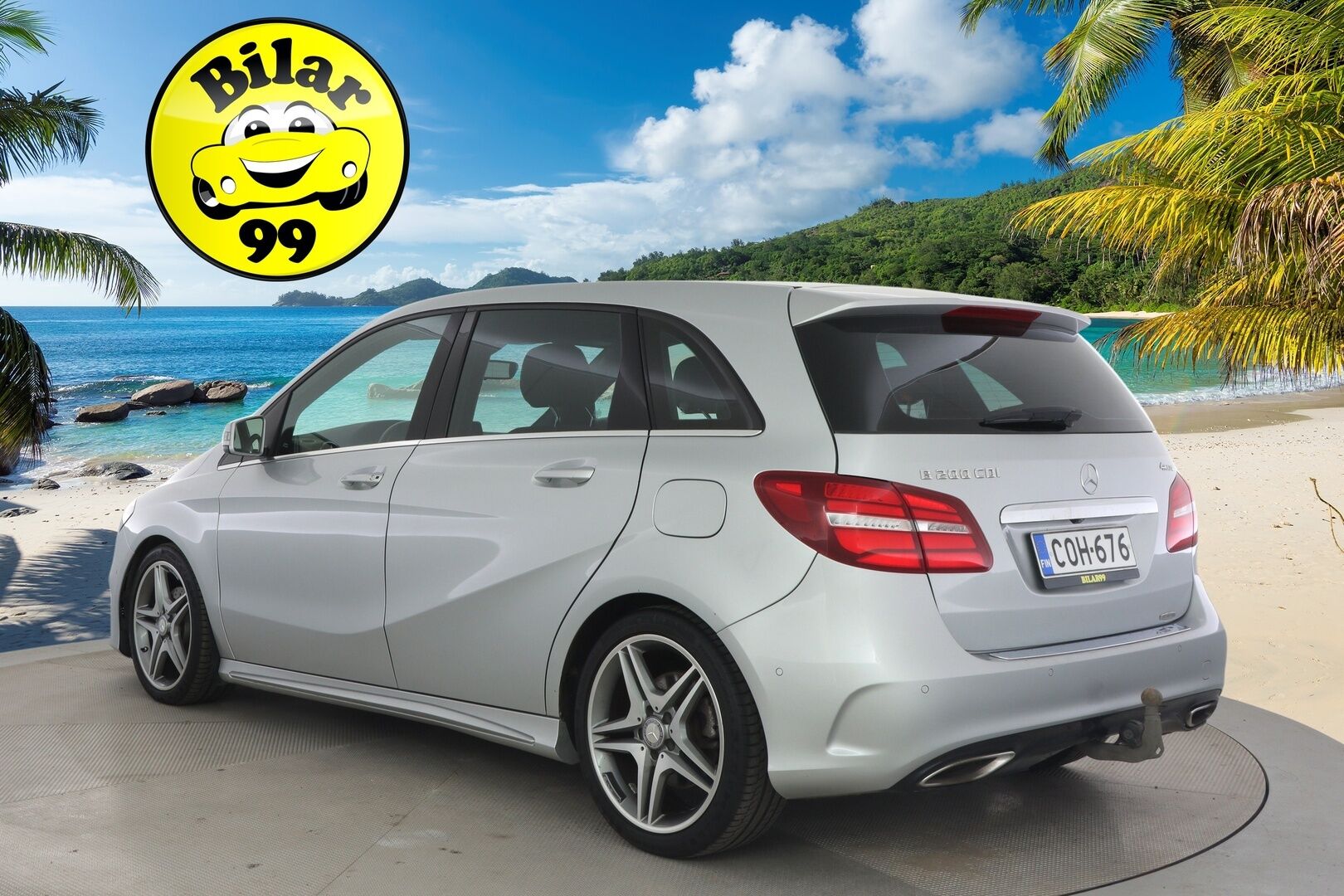 MERCEDES-BENZ B 2016 200 CDI 4MATIC AMG - * AMG / H&K / Navi / LED / P-Kamera / Koukku / Navi / Tutkat *