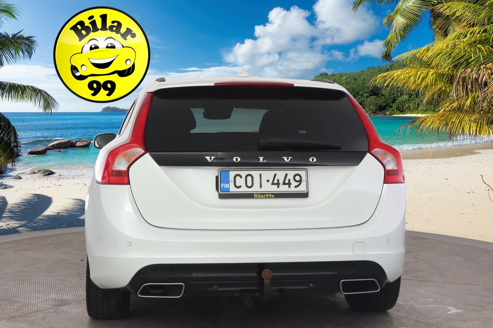 Volvo V60 2017 D3 Business aut. Facelift / Webasto / Koukku / Digimittari / Vakkari / Sporttinahat / P-tutka / Bluetooth / Kaistavahti - *2x aluvanteet / Huippusiisti / Aktiiviset valot / Huoltokirja*