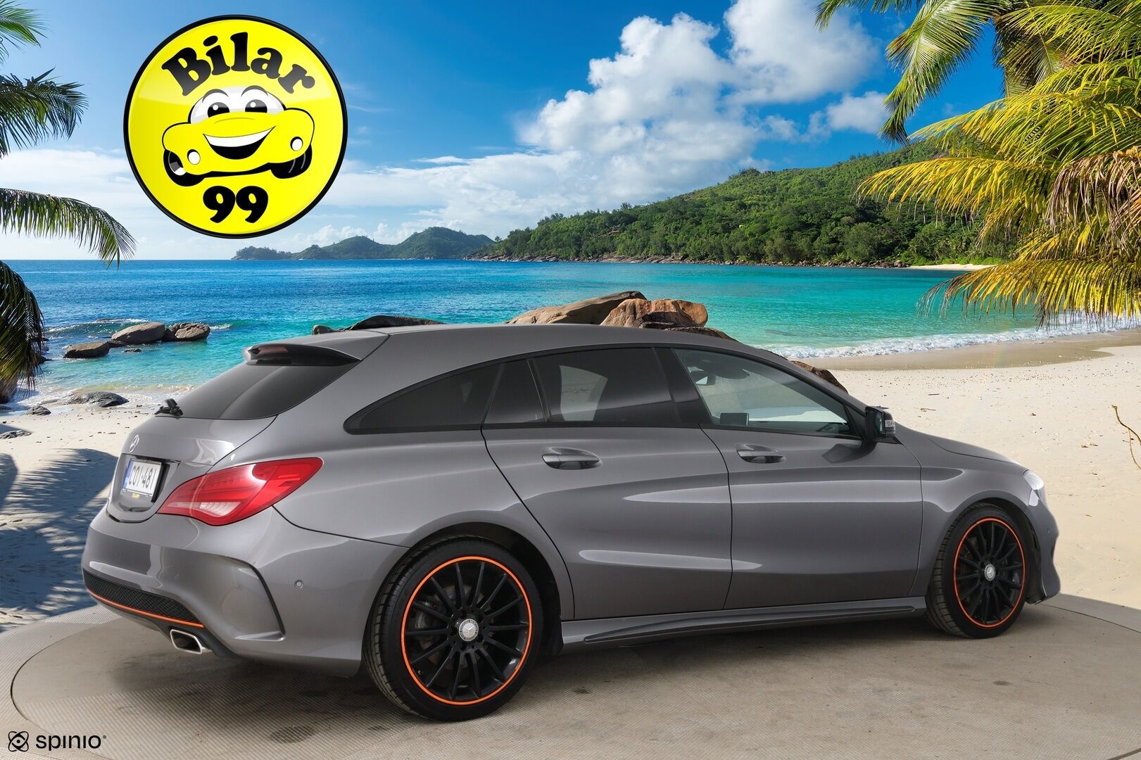 Mercedes-Benz CLA 2016 220 CDI A AMG Orange Art Edition / Adapt.vak / Webasto / ILS / P-kamera - BLIS / Kahdet renkaat aluvanteilla / Tarkka huoltohistoria! - HULLUT AVAJAISHULINAT KORKOTARJOUS 3,29 %