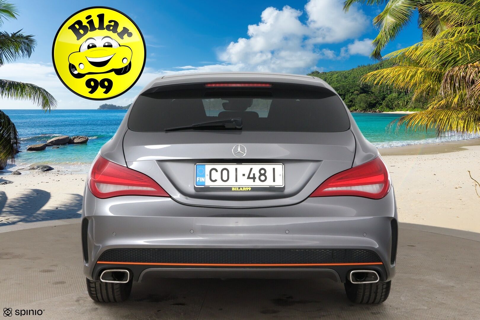 Mercedes-Benz CLA 2016 220 CDI A AMG Orange Art Edition / Adapt.vak / Webasto / ILS / P-kamera - BLIS / Kahdet renkaat aluvanteilla / Tarkka huoltohistoria! - HULLUT AVAJAISHULINAT KORKOTARJOUS 3,29 %