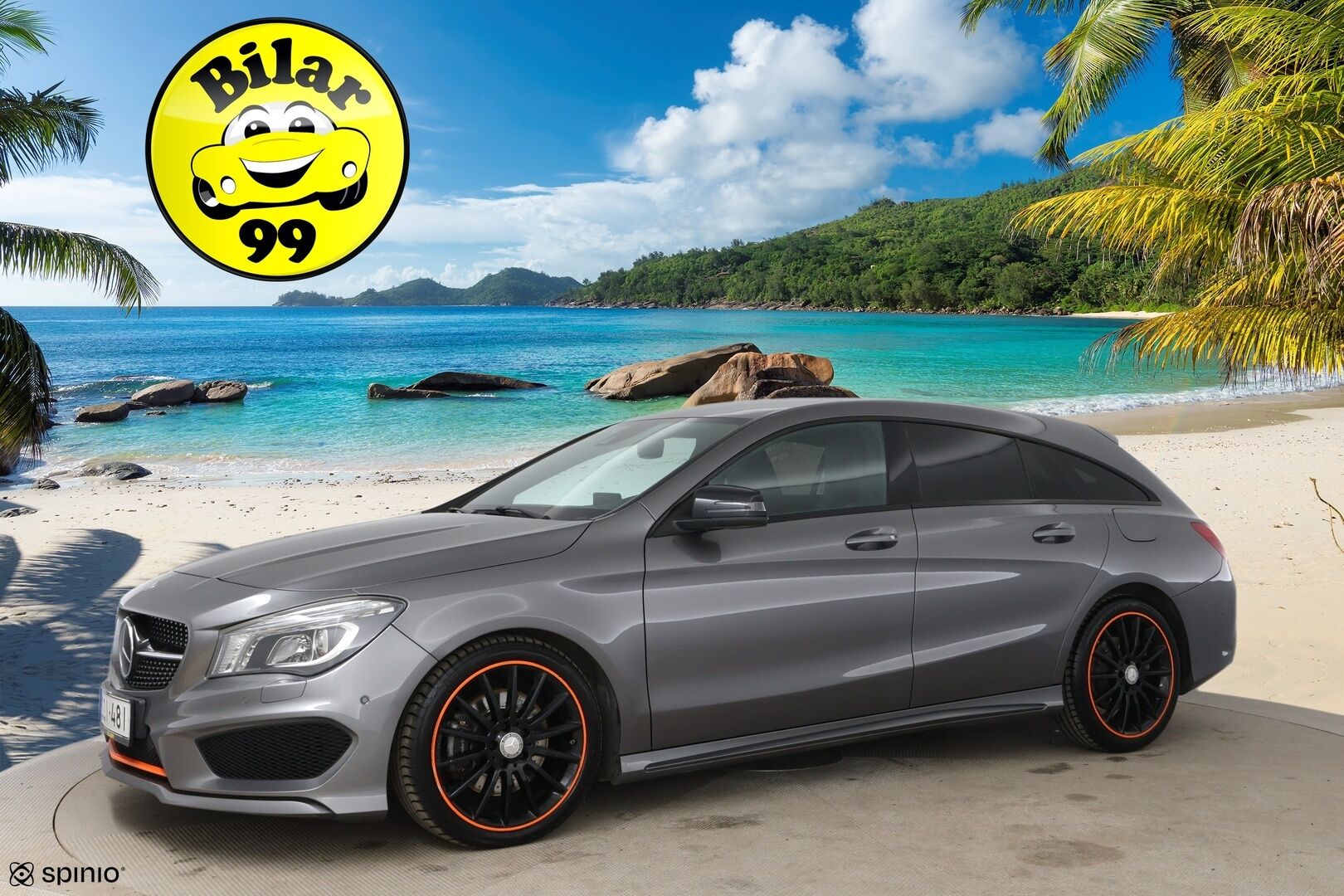 Mercedes-Benz CLA 2016 220 CDI A AMG Orange Art Edition / Adapt.vak / Webasto / ILS / P-kamera - BLIS / Kahdet renkaat aluvanteilla / Tarkka huoltohistoria! - HULLUT AVAJAISHULINAT KORKOTARJOUS 3,29 %
