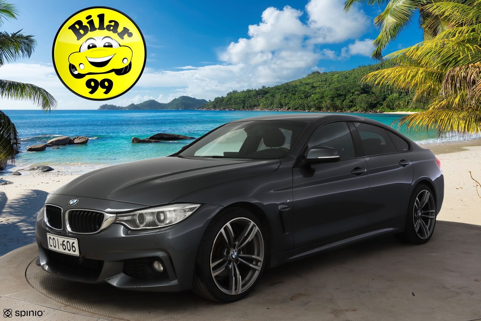 BMW 428 2014 F36 Gran coupe A Business M-Sport *Proffa Navi / Hifit / Sportti penkit * - * Lohko+Sisä / Vakkari / P-tutkat / 2x renkaat *